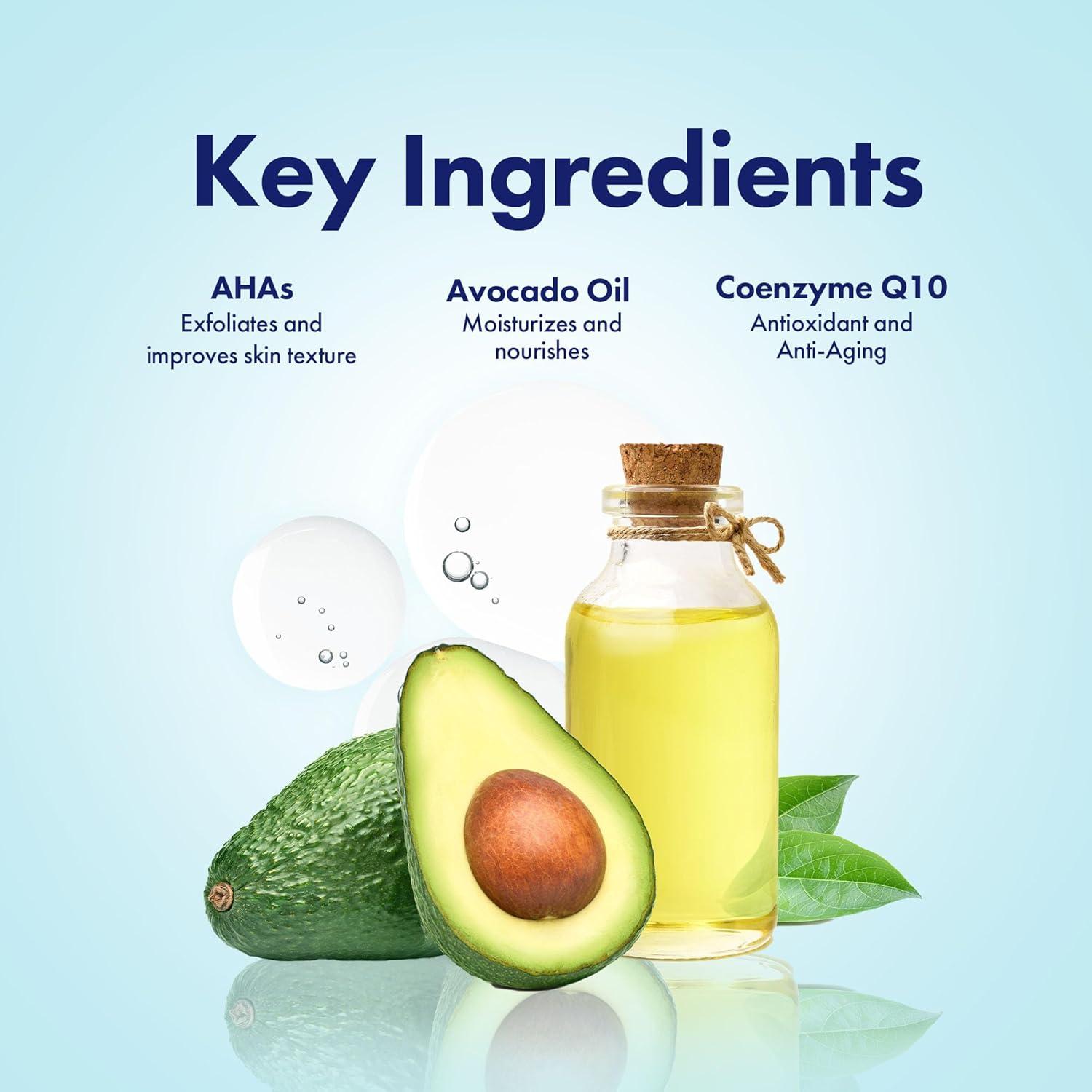 Dermisa Anti-Wrinkle Cream | Contains Alpha Hydroxy Acids, Coenzyme Q10, Avocado Oil | 1.5 OZ | Pack of 1