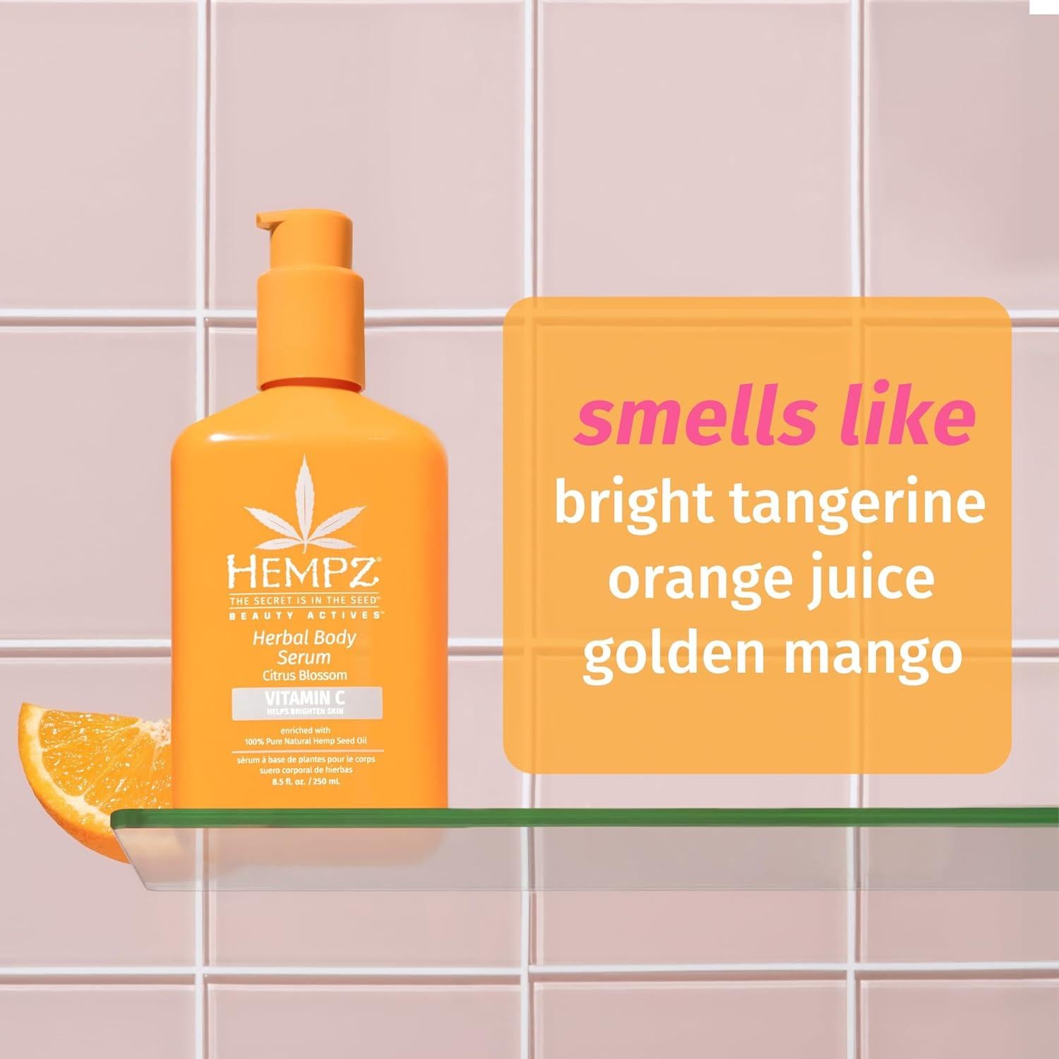 Suero Corporal Hempz Flor de Cítricos con Vitamina C 250 ml