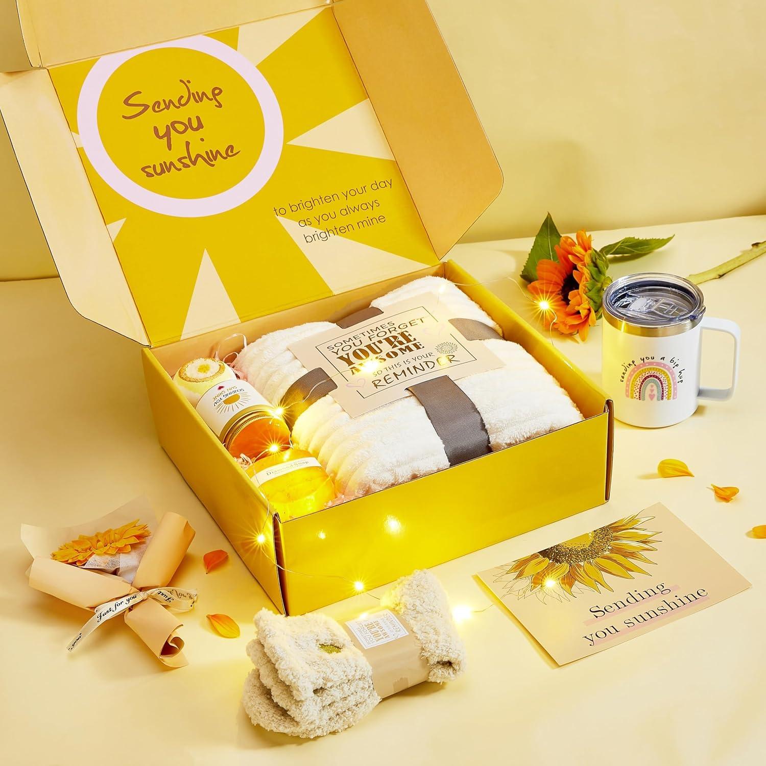 Cesta de Regalo de Bienestar FndAsxa 10pc para Mujeres