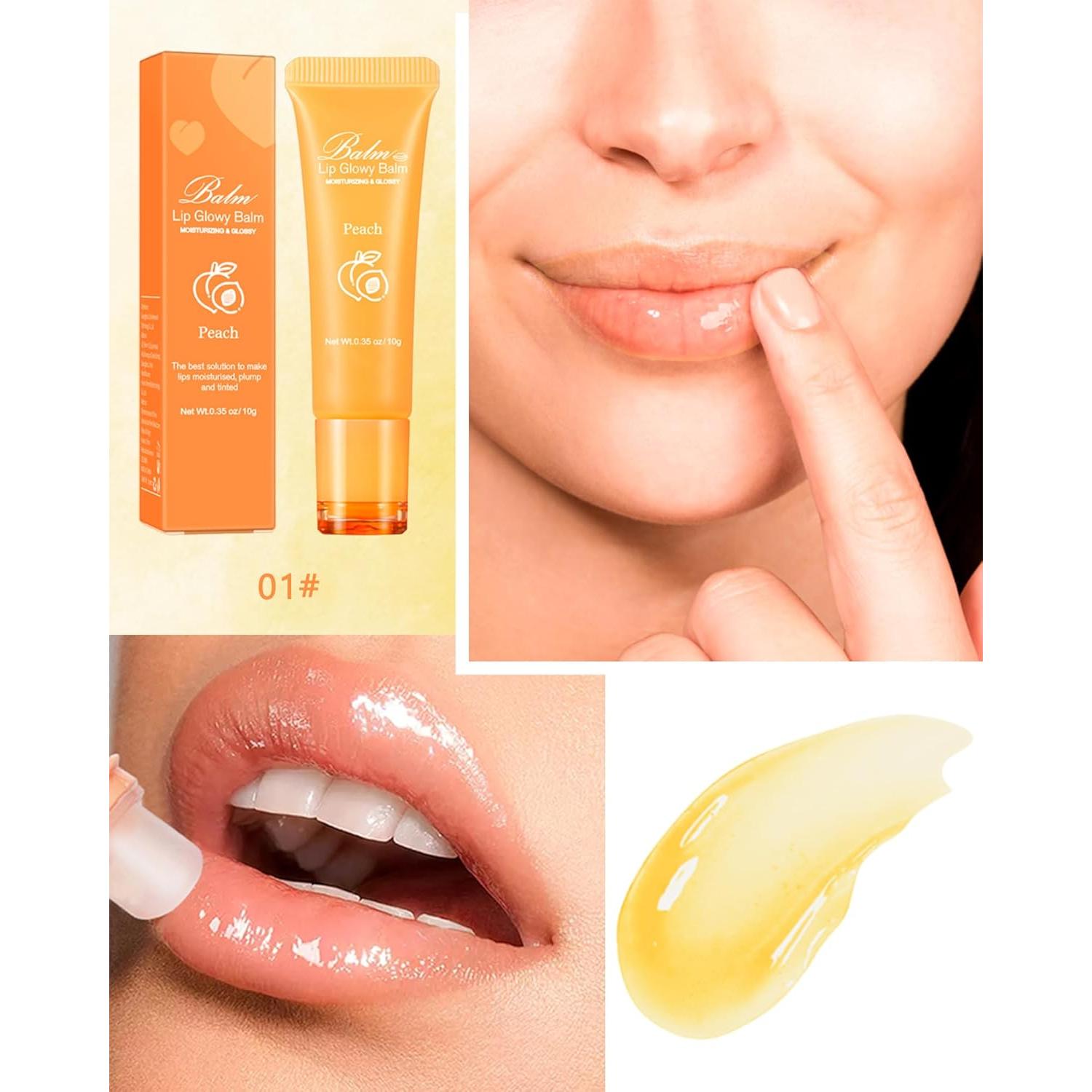 Bálsamo Labial Hidratante Brillante Durazno - 17.8g