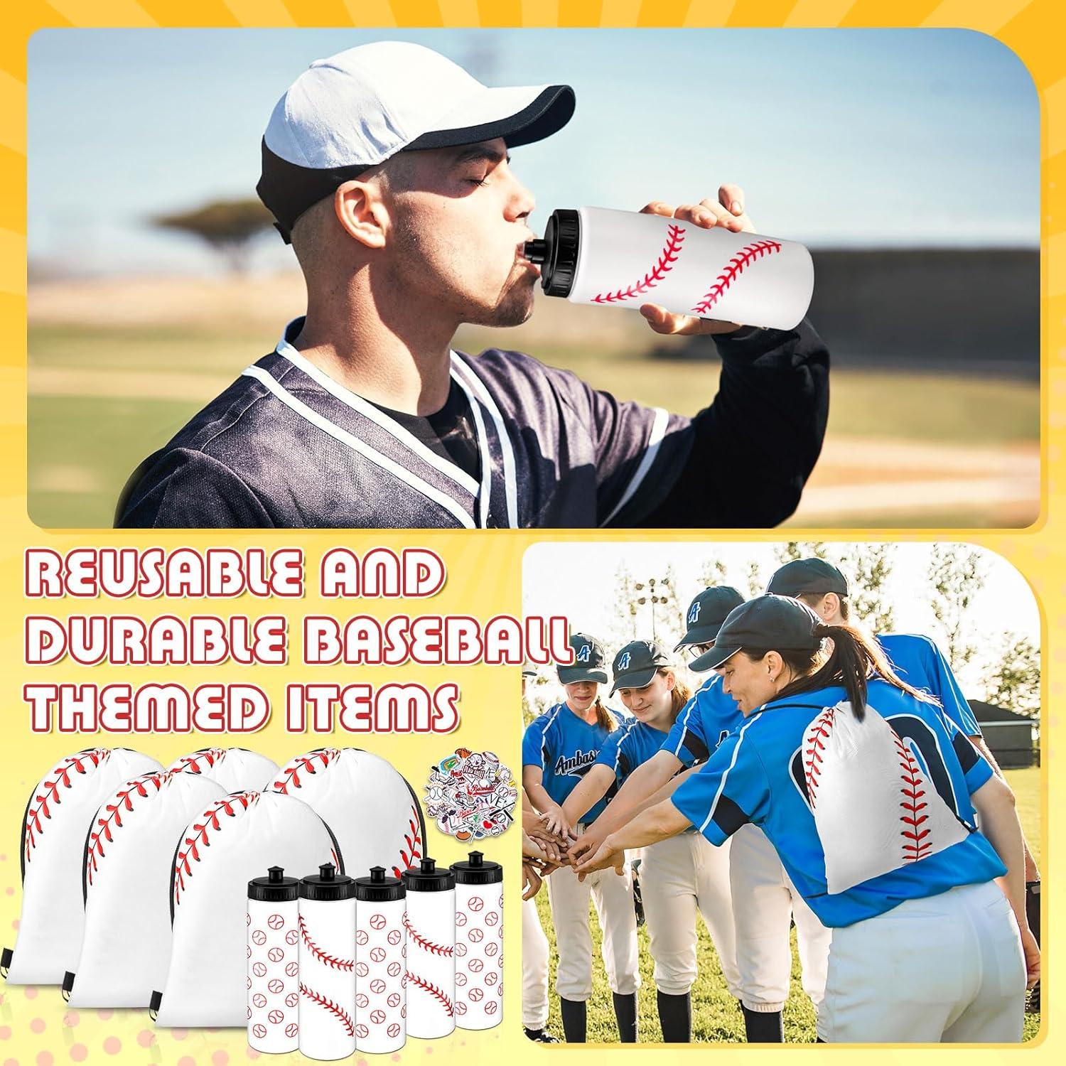 Set 12 Botellas de Agua Funnymoom 591 ml con Mochilas y Stickers