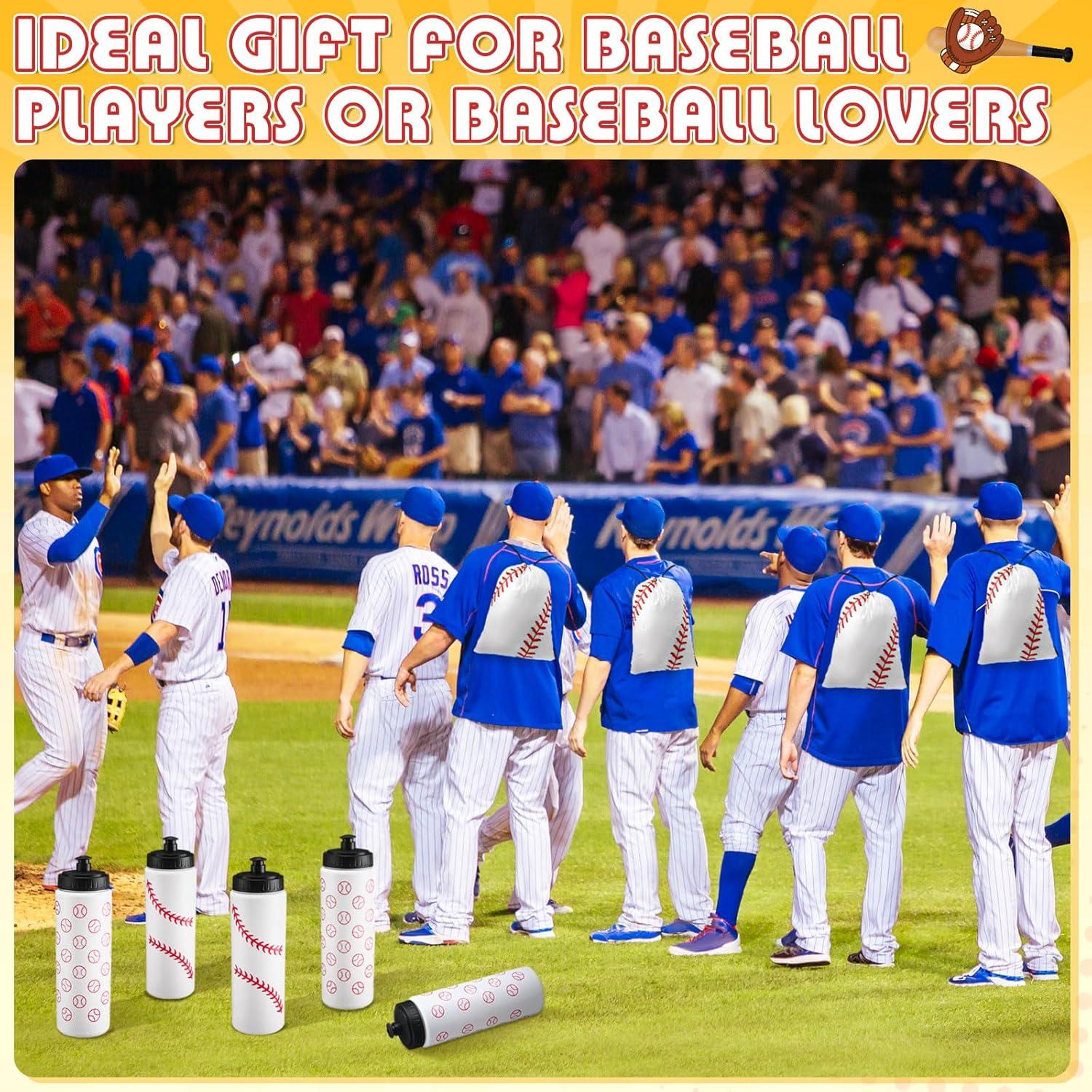 Set 12 Botellas de Agua Funnymoom 591 ml con Mochilas y Stickers