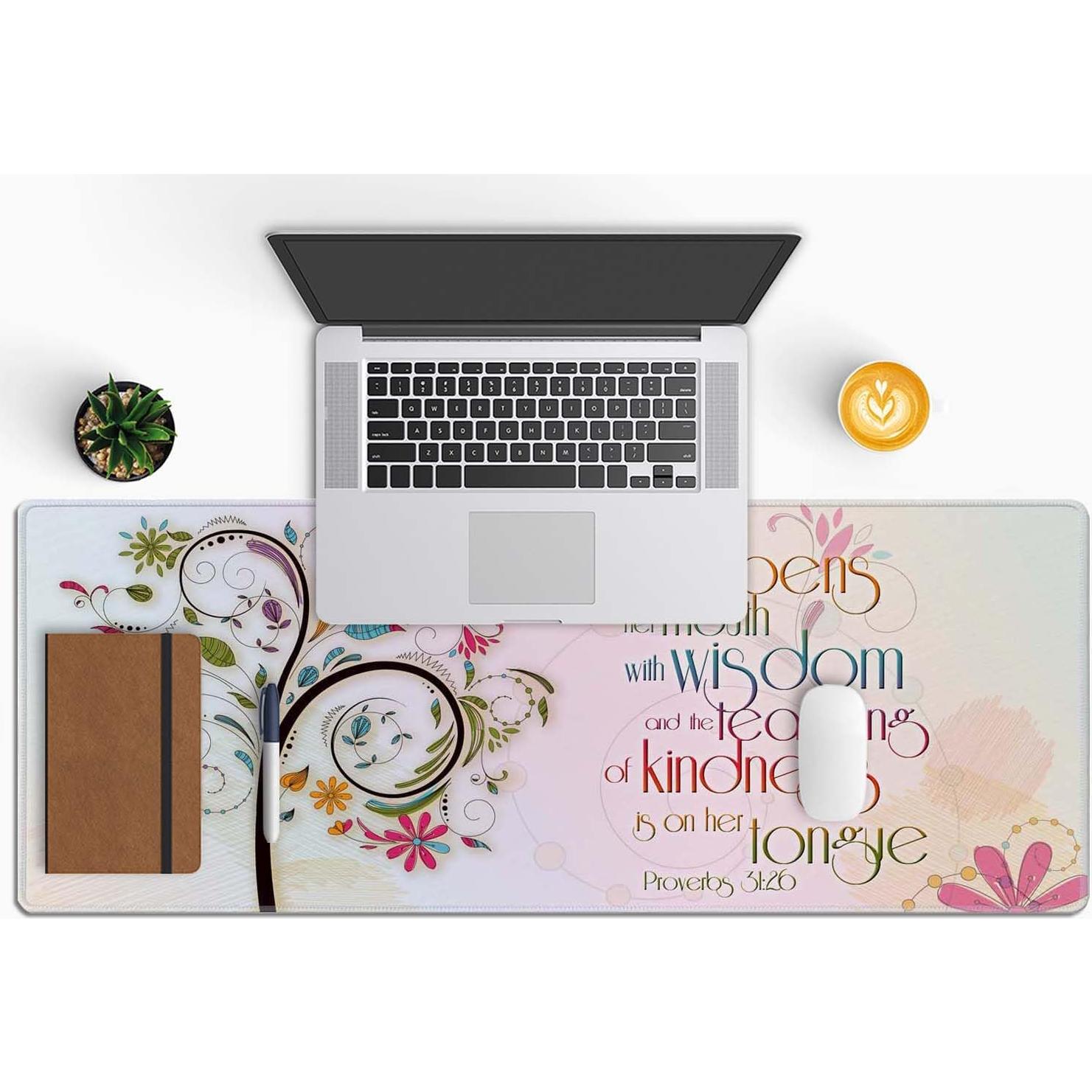 Alfombrilla de Ratón Grande Wasica KUN-XLPAD-8132 800x300mm