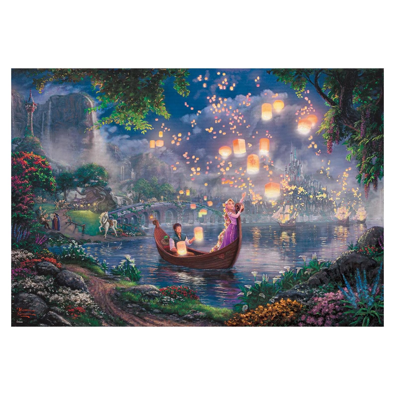 Rompecabezas 1000 Piezas Tenyo Rapunzel Enredados 51x73.5 cm