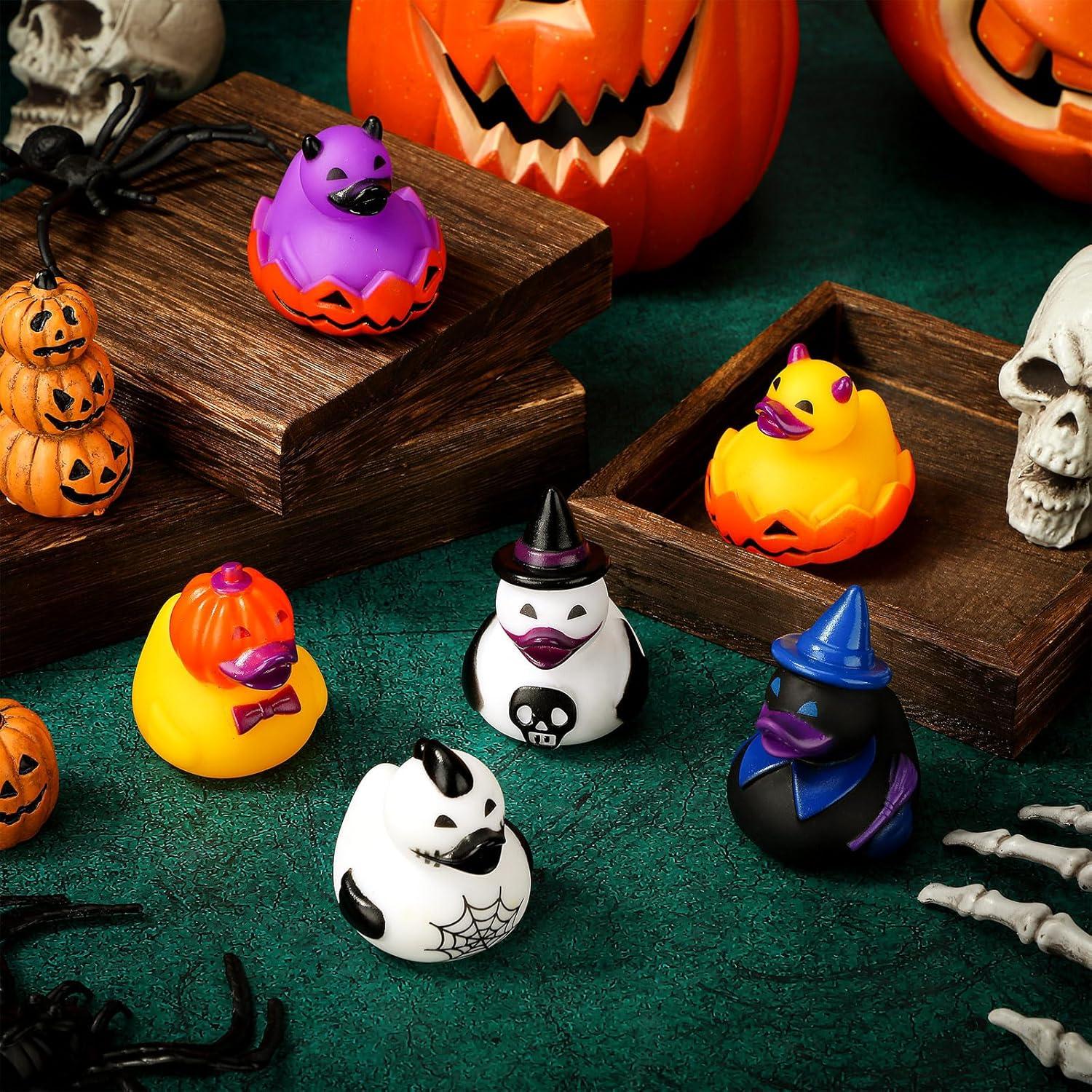 Patitos de Goma Halloween 36 Pcs Honoson - Juguetes de Baño