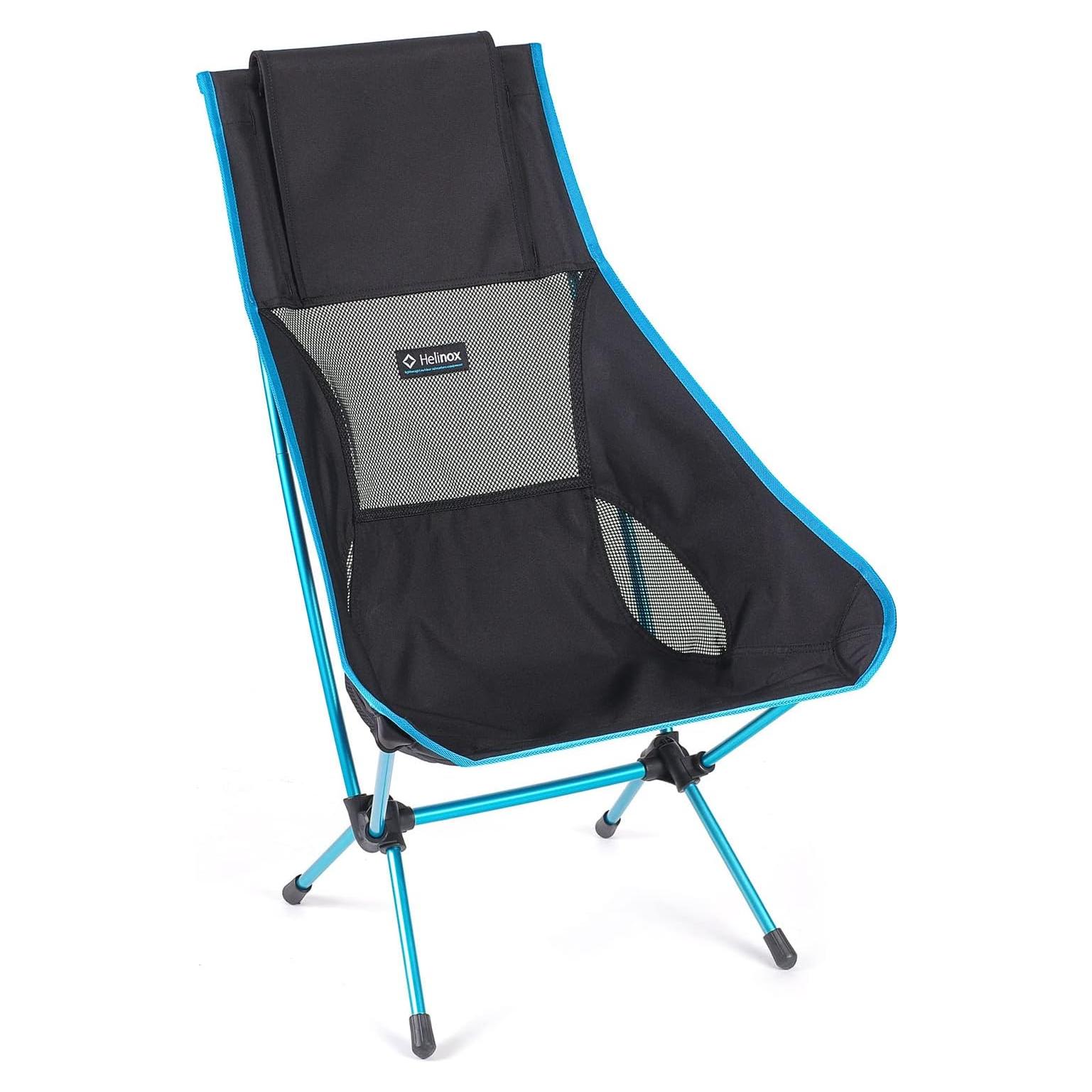 Silla Helinox Dos Ultraligera Plegable con Respaldo Alto