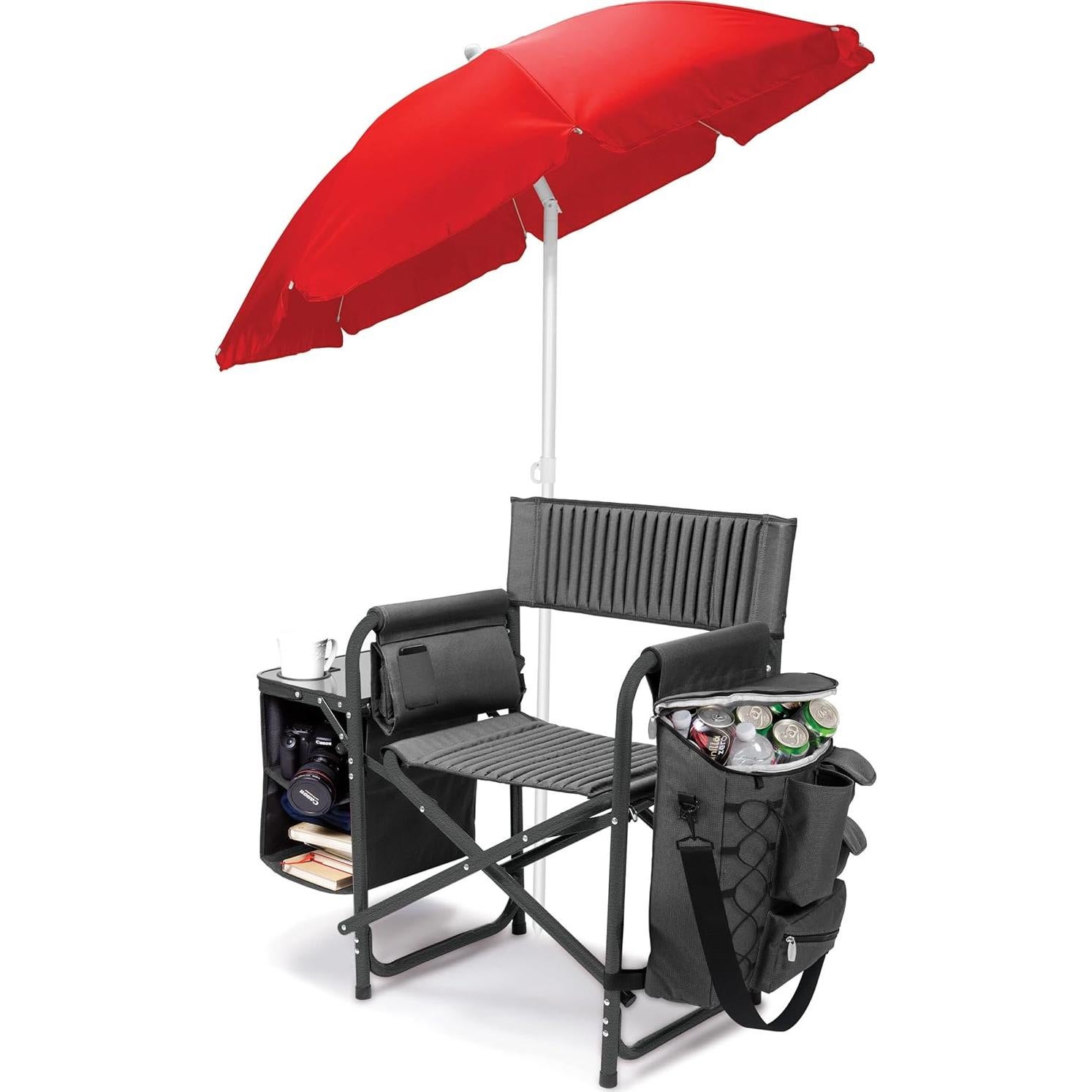 Silla de Camping Picnic Time Fusion con Enfriador y Mesa