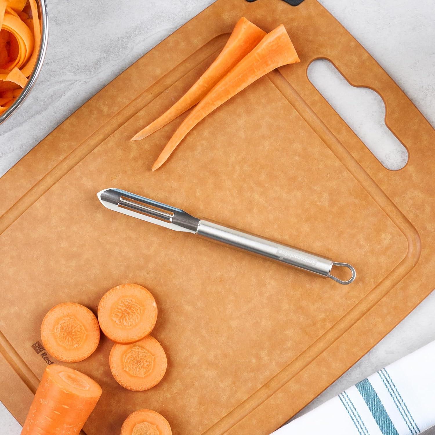 Peladores de Verduras Acero Inoxidable Restaurantware - 6 Unidades