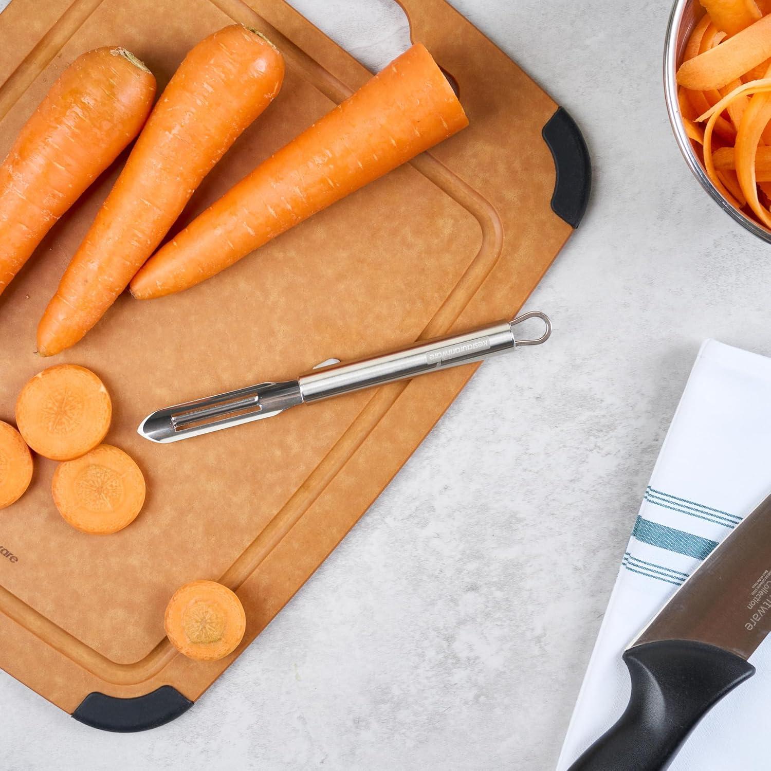 Peladores de Verduras Acero Inoxidable Restaurantware - 6 Unidades