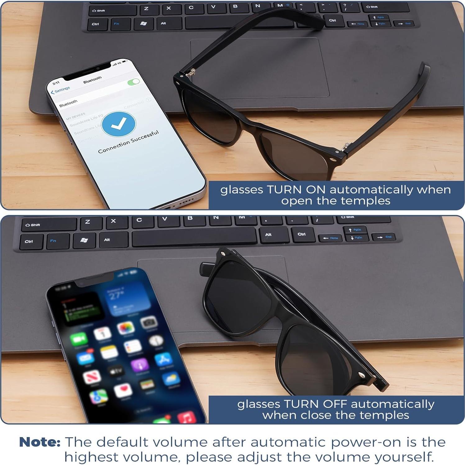 Gafas Inteligentes Bluetooth ReyDix G05 con Audio y Control