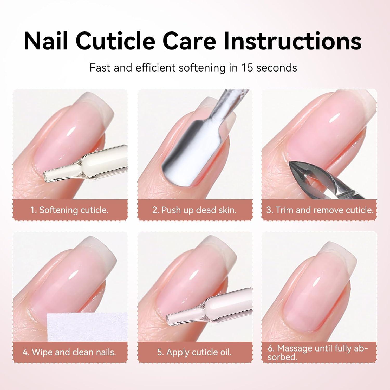 Aceite para Cutículas Born Pretty 20ML con Flores Reales