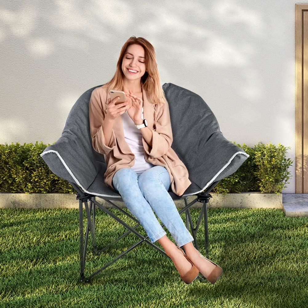 Silla Plegable Suntime ST203AFT-5 Acolchada para Camping