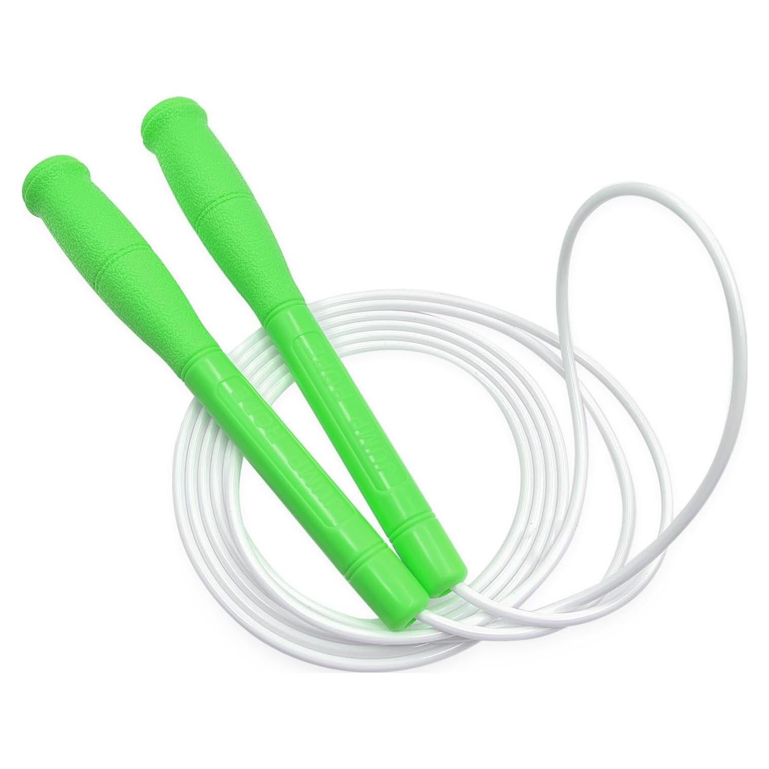 Cuerda de Salto Ajustable FEELCAT 2.8m Verde para Fitness