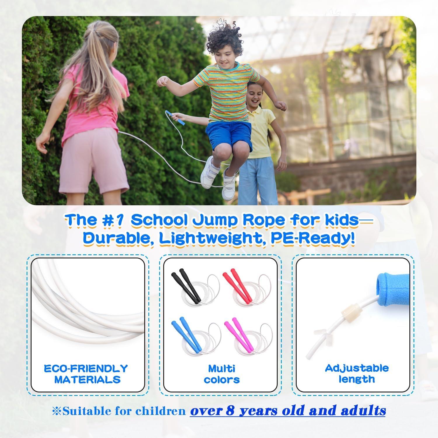 Cuerda de Salto Ajustable FEELCAT 2.8m Verde para Fitness