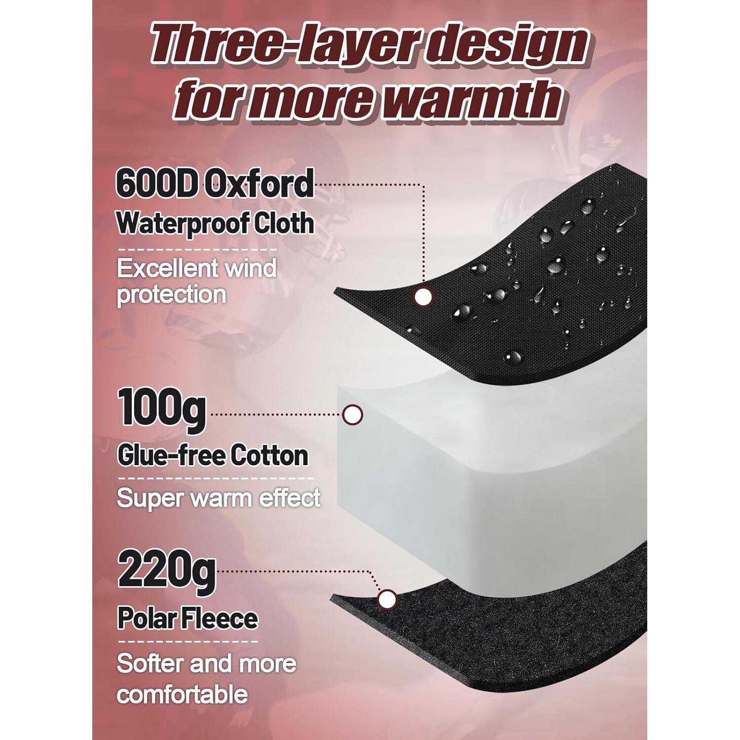 Bolsa Calentadora de Manos Biubee para Fútbol - Negro