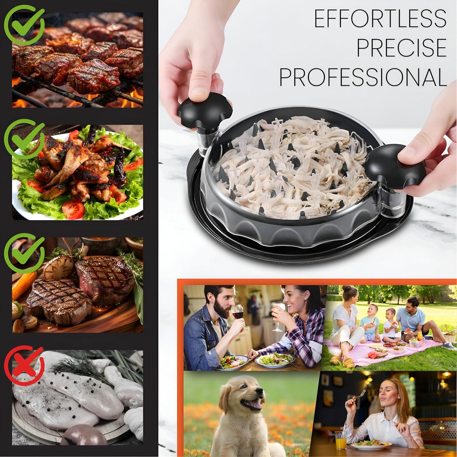 Desmenuzador de Pollo SWISSTON 25.4 cm Antideslizante BPA Free