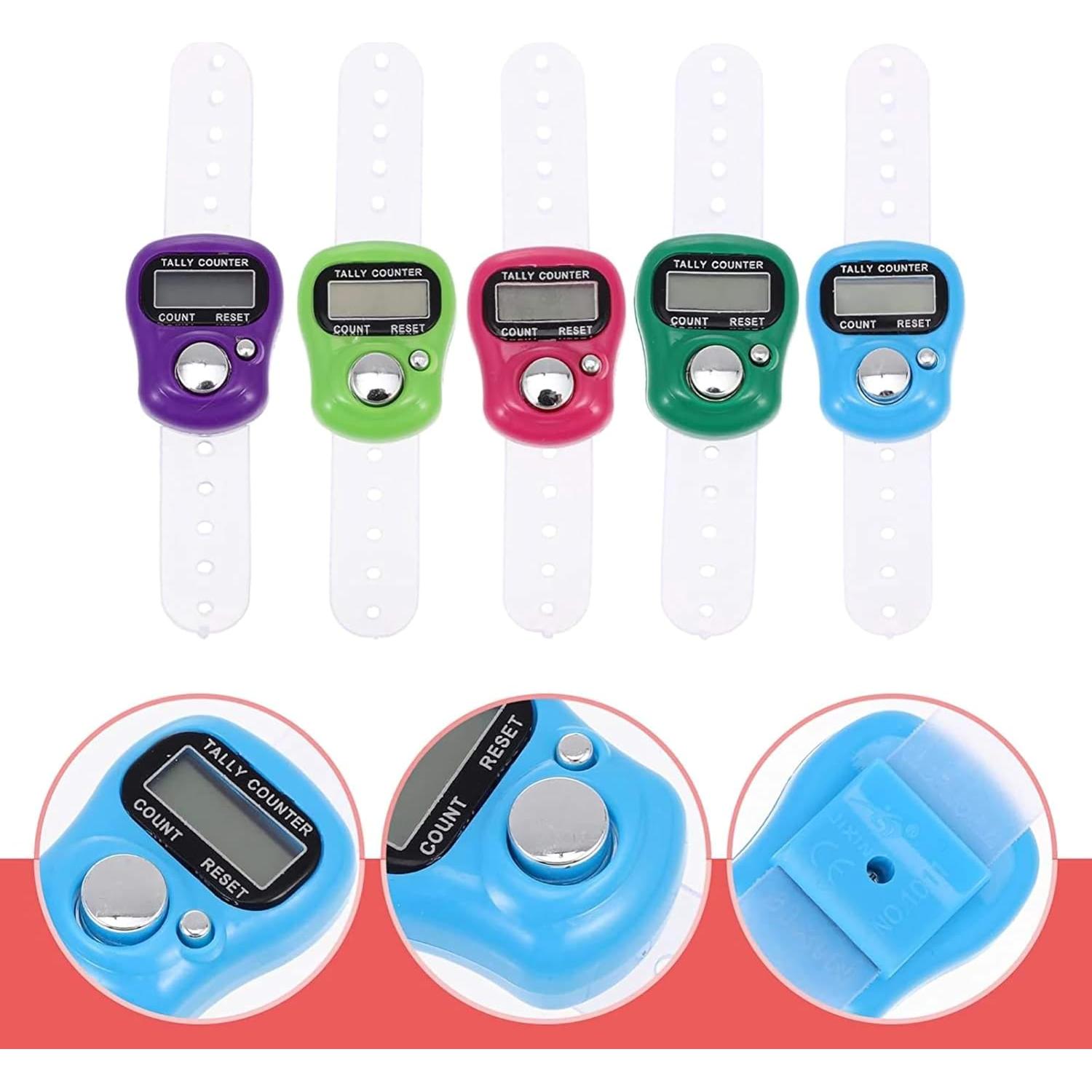 Contador Digital Silencioso PHONEX - Paquete de 7 Multicolor