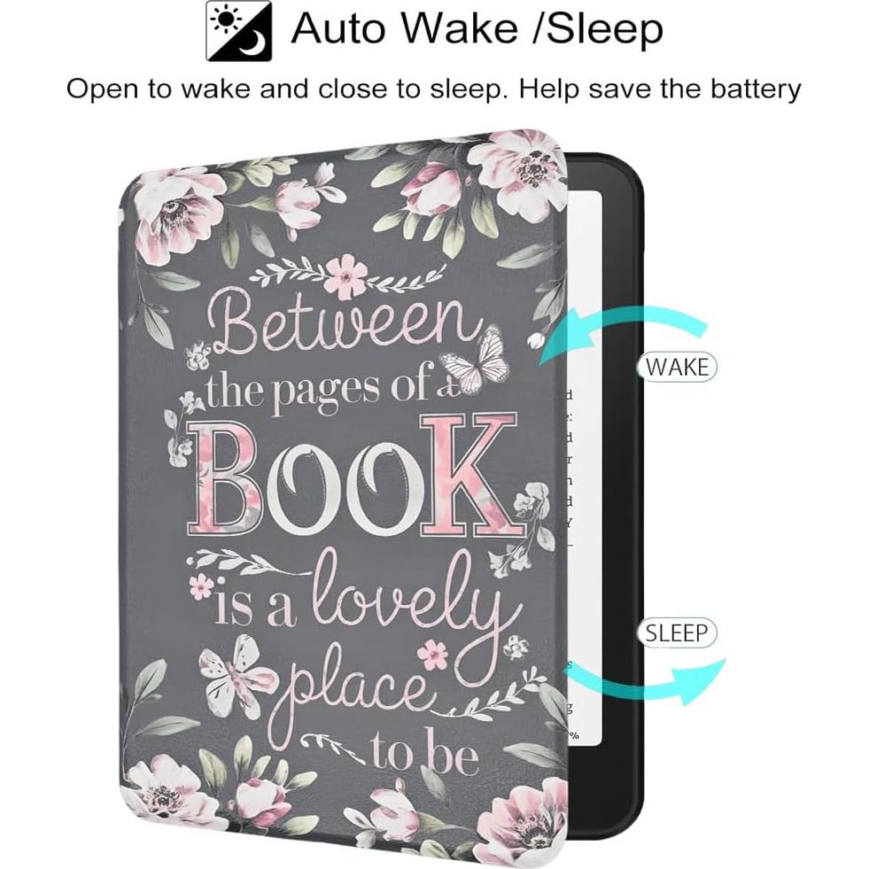 Funda Protectora para Kindle 6" NSXOXO con Auto Despertar