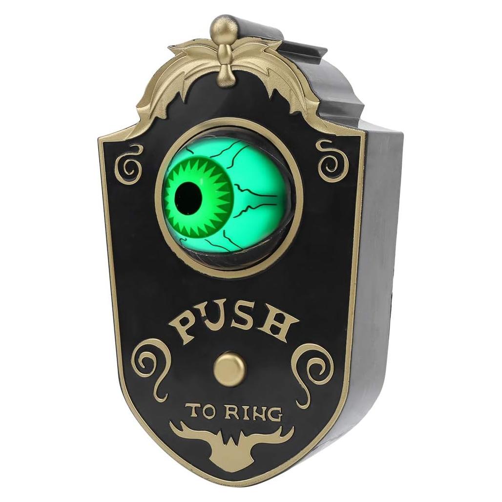 Timbre de Halloween Ojo Animado OPPWONG P018 18x11 cm