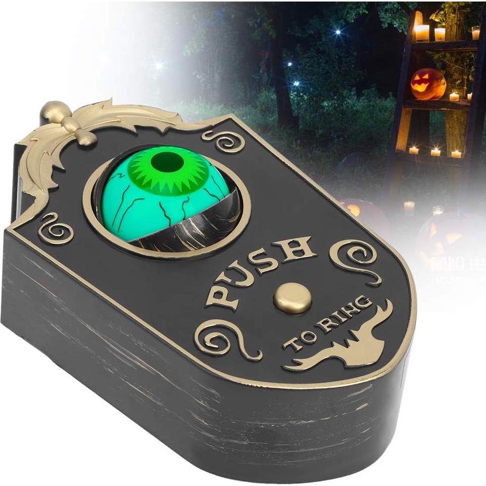 Timbre de Halloween Ojo Animado OPPWONG P018 18x11 cm