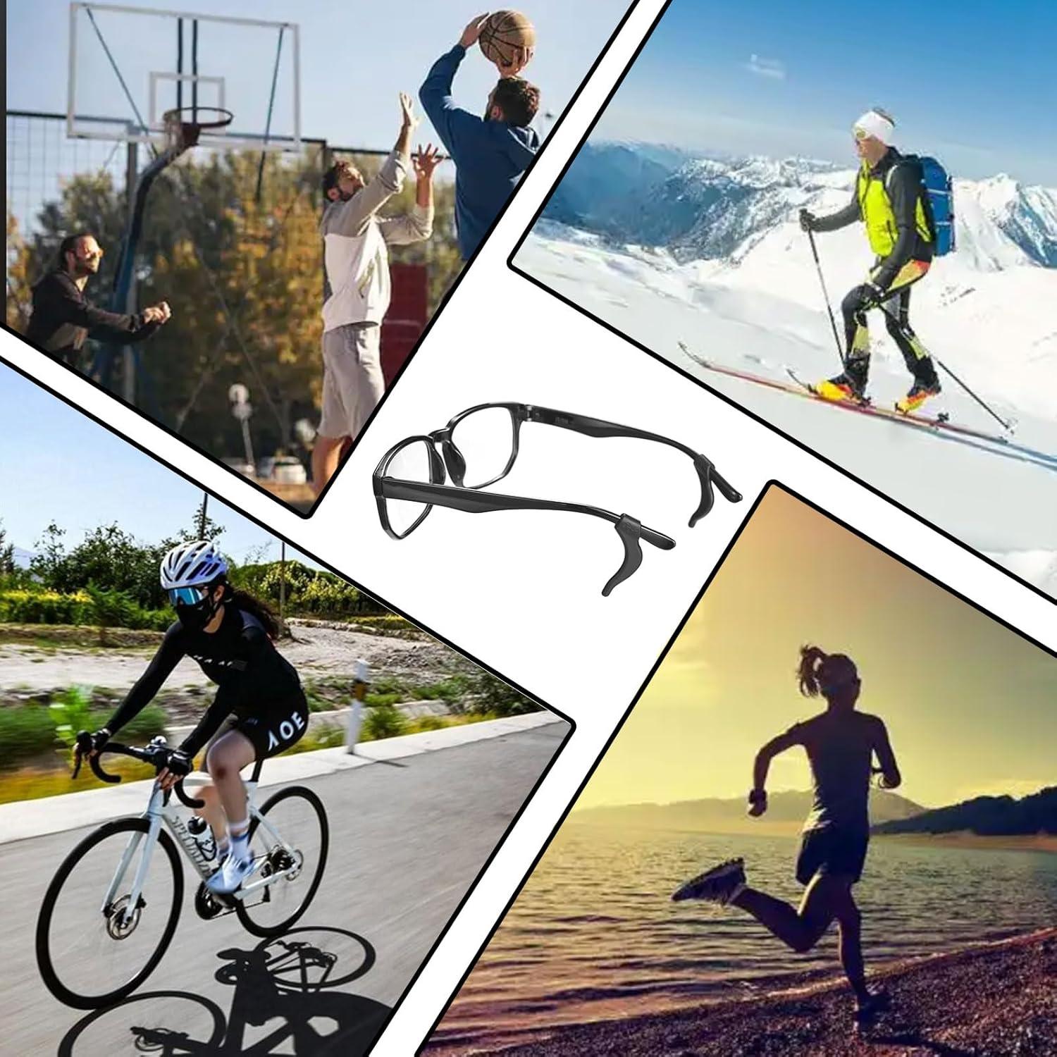 30 Pares Sujetadores de Gafas Antideslizantes AZFVBQL - Silicona