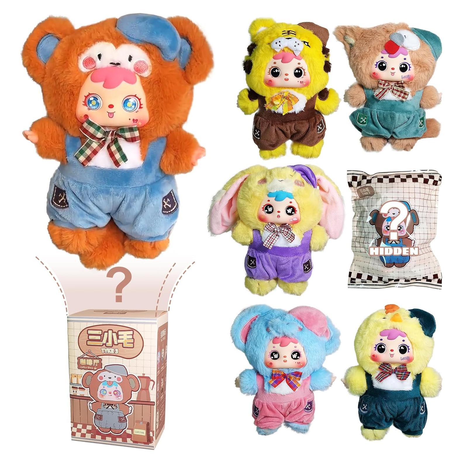 Muñeca de Caja Ciega ZANEKCTOYS Café - 22 cm Juguete Coleccionable