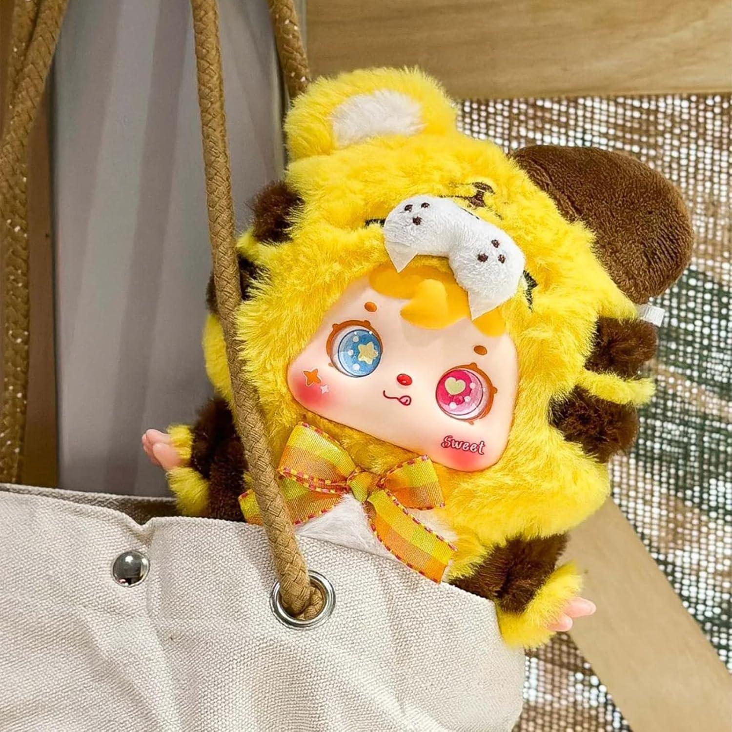 Muñeca de Caja Ciega ZANEKCTOYS Café - 22 cm Juguete Coleccionable