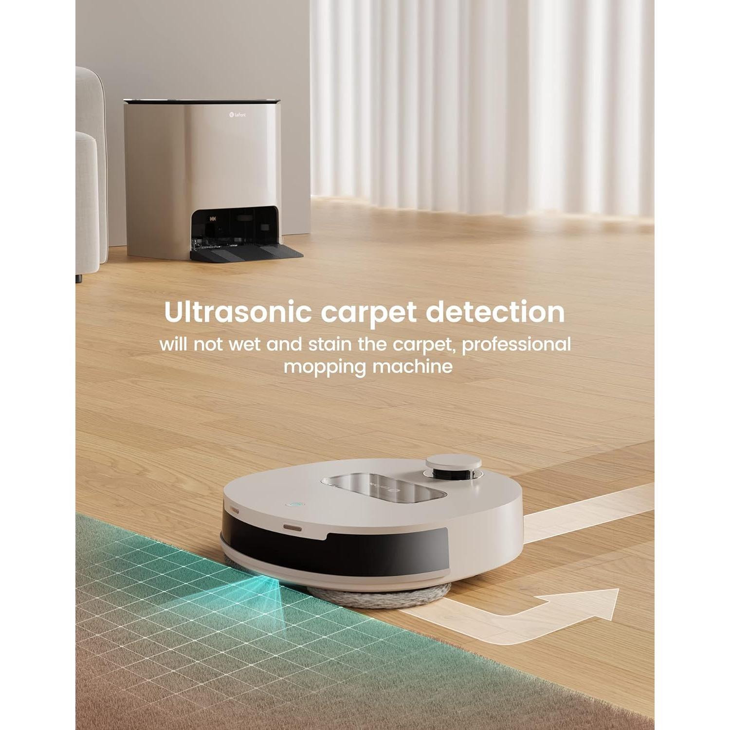 Robot Mopa Lefant T1 con Mapeo Inteligente y Autolimpieza