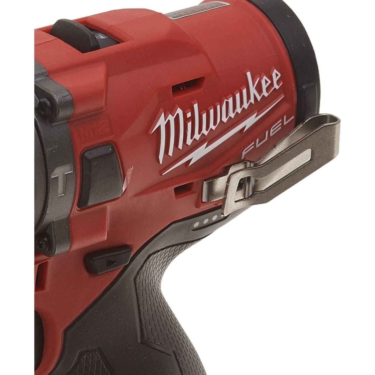 Taladro de Percusión Milwaukee M12 Fuel 12V 1/2" 147.42 Nm