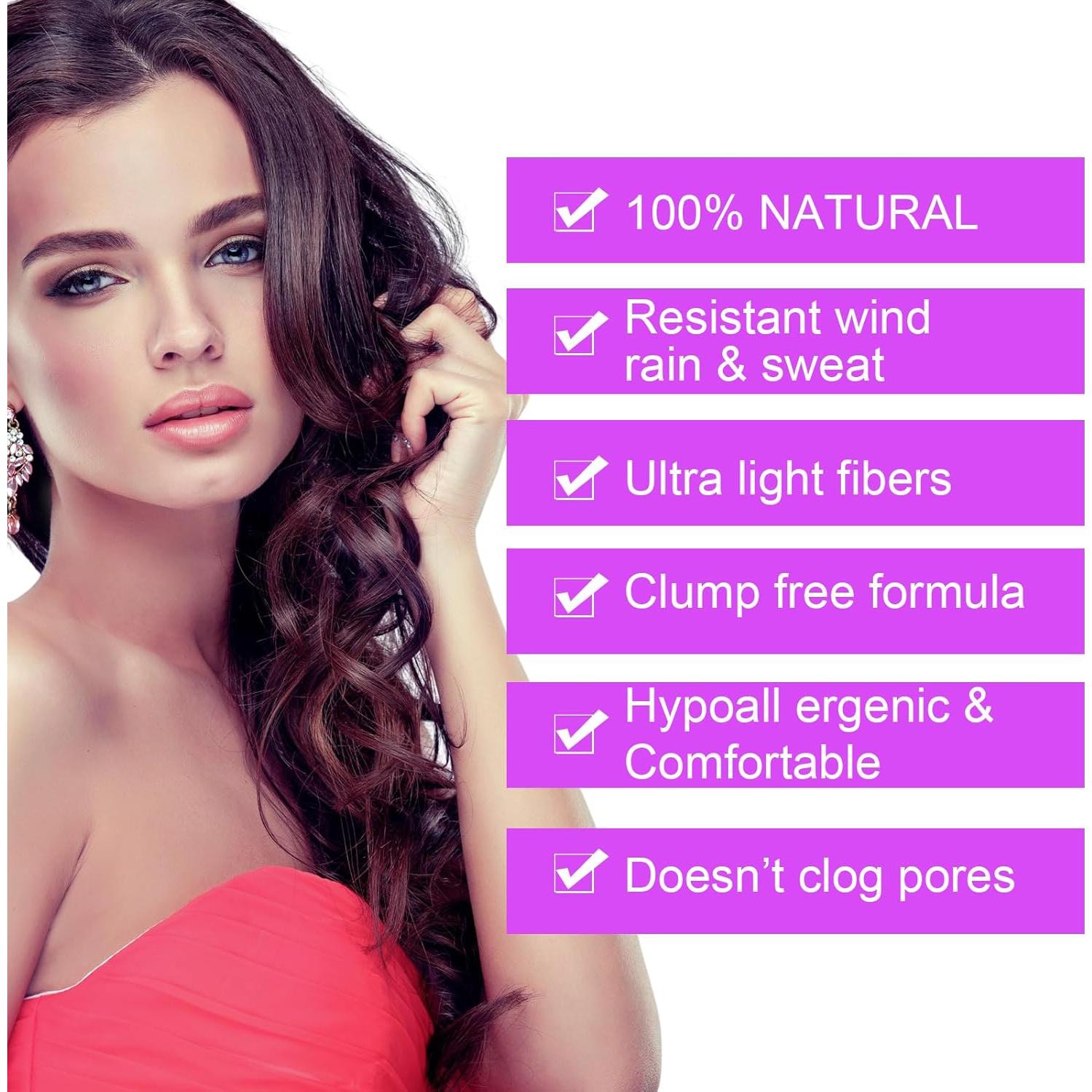 Fibras para Cabello ALIVER - 27.5g - Volumen y Densidad