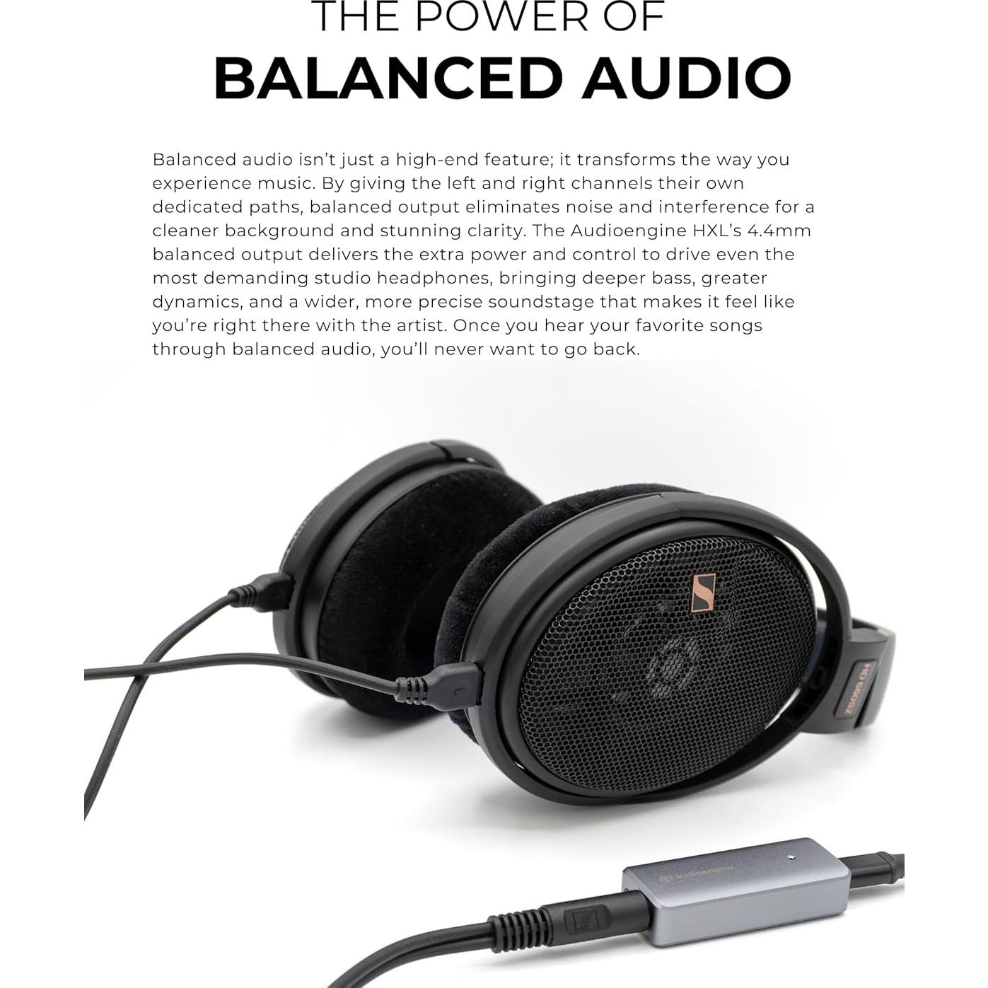 Amplificador de Auriculares Balanceado Audioengine HXL 520mW