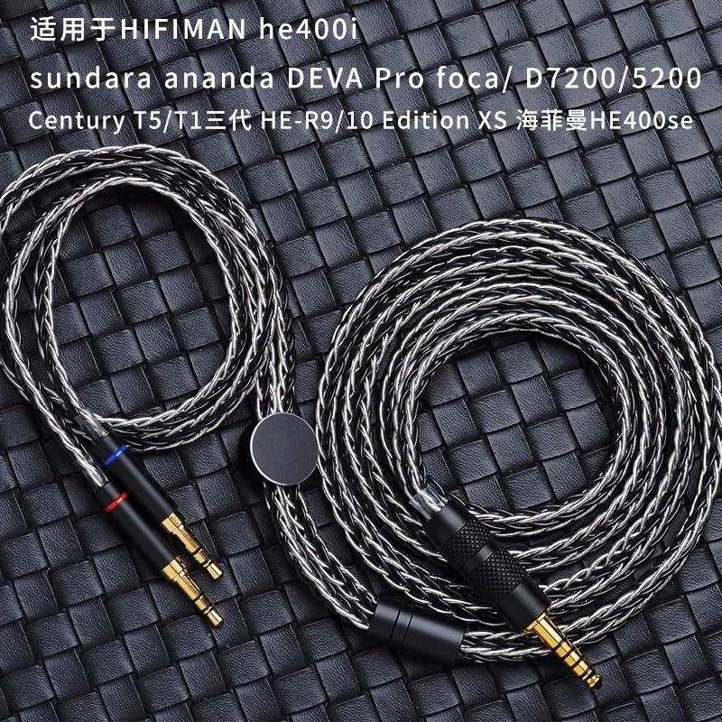 Cable Balanceado XLR Yongse 3.5mm 16 Núcleos para Auriculares