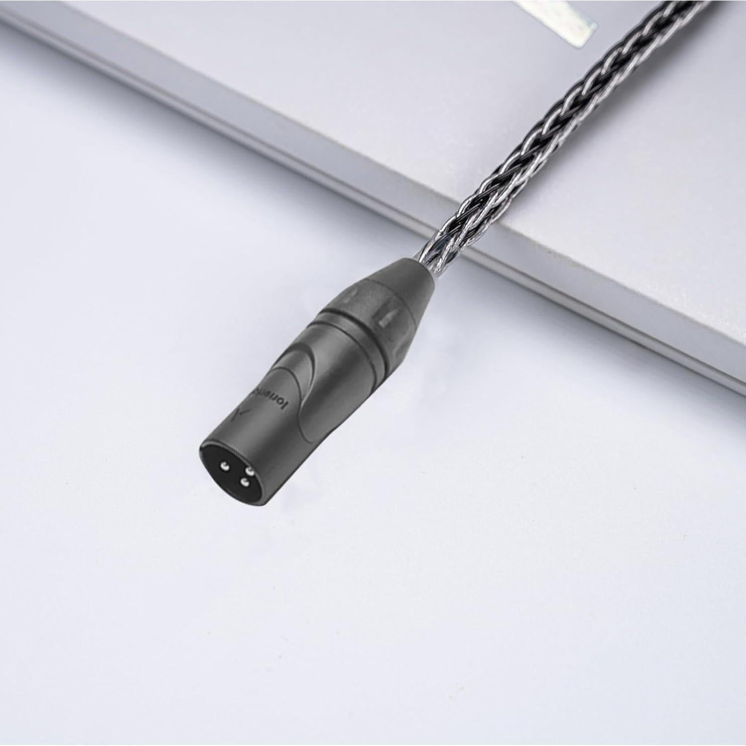 Cable Balanceado XLR Yongse 3.5mm 16 Núcleos para Auriculares