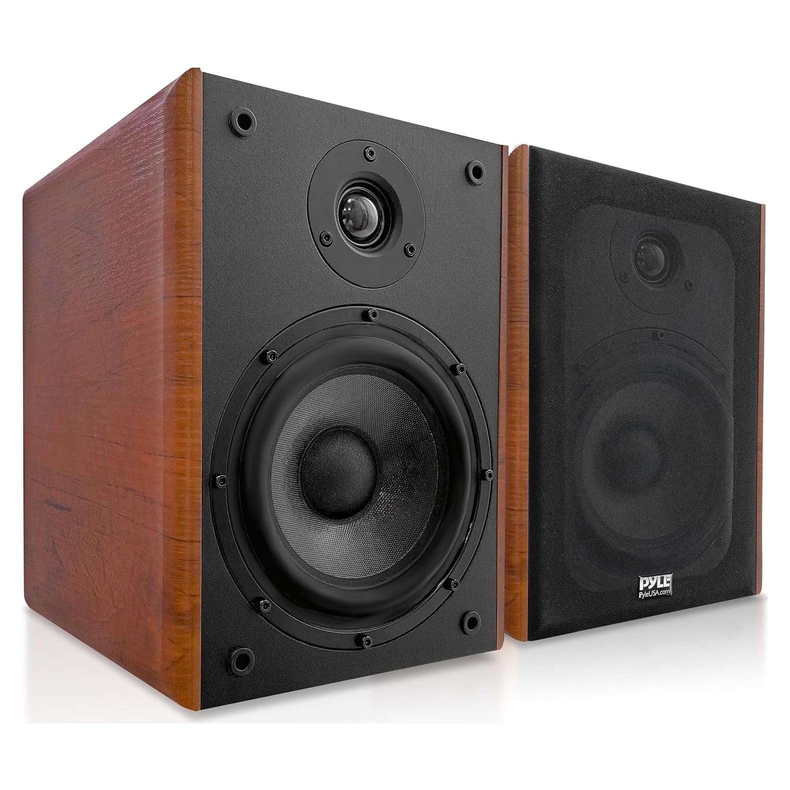 Altavoces de Estantería Pyle PHQBS52 5.25" 200W Madera