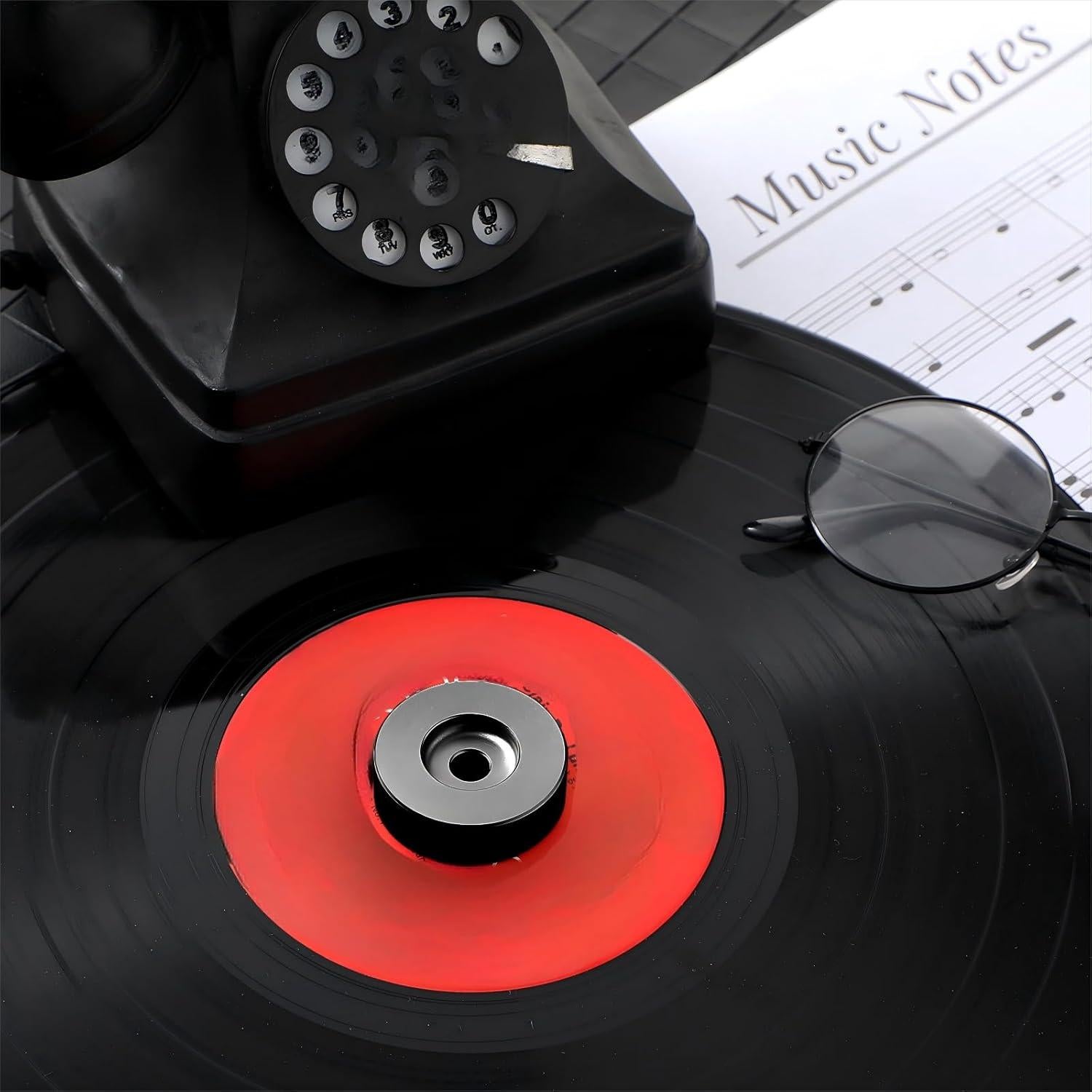 Adaptador de disco 45 RPM Frienda para tocadiscos 7 pulgadas