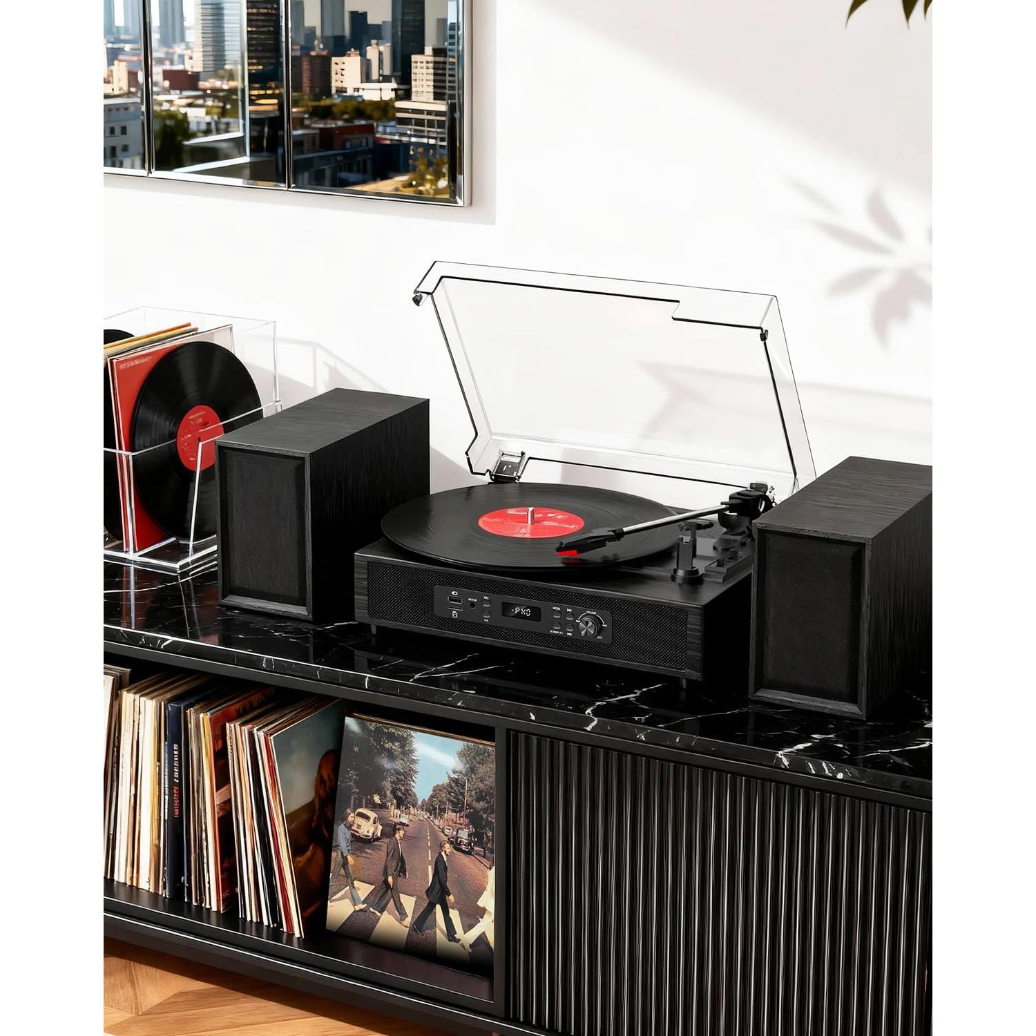 Reproductor de Vinilo Bluetooth DANFI AUDIO TE-003 4+2 Altavoces
