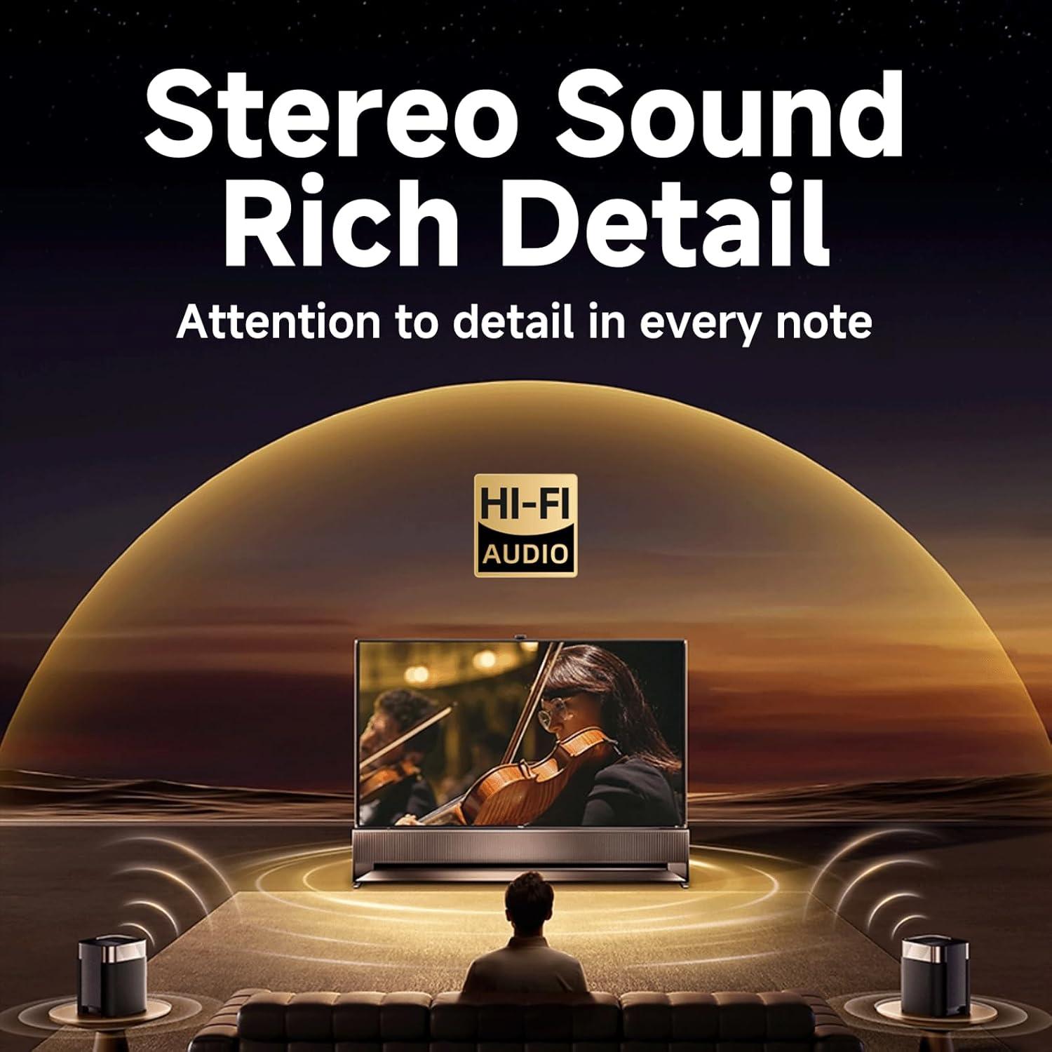 Cable de Audio RCA HiFi TODN 0.5m Doble Apantallado