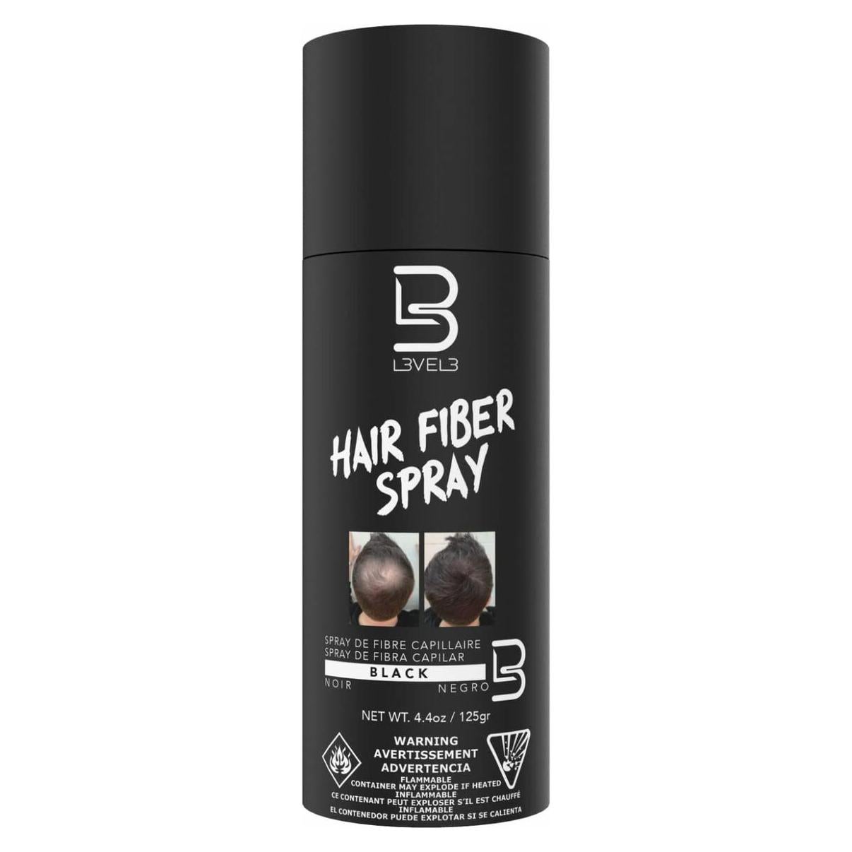 Spray de Fibra Capilar LV3 Nivel 3 - Cubre Cabello Ralo
