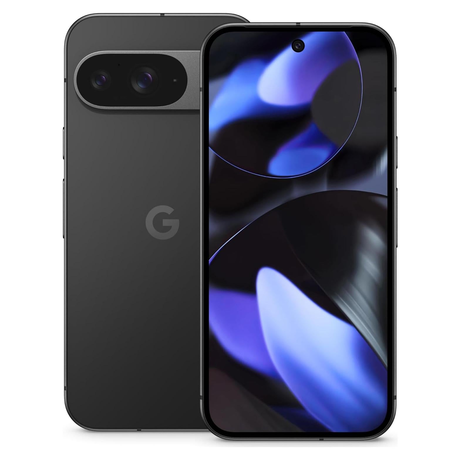 Google Pixel 9 - Smartphone 128GB Obsidiana Renovado - IA y Cámara 50MP
