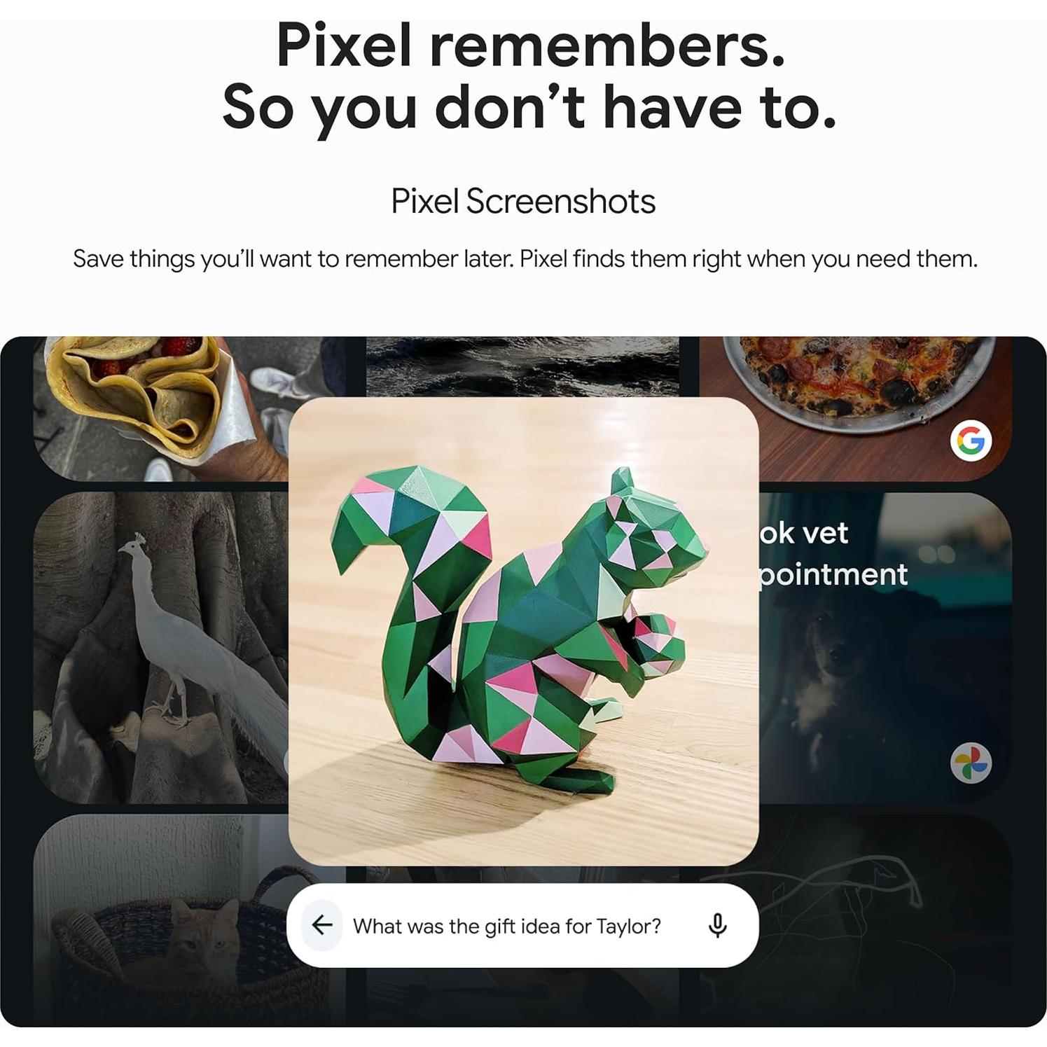 Google Pixel 9 - Smartphone 128GB Obsidiana Renovado - IA y Cámara 50MP