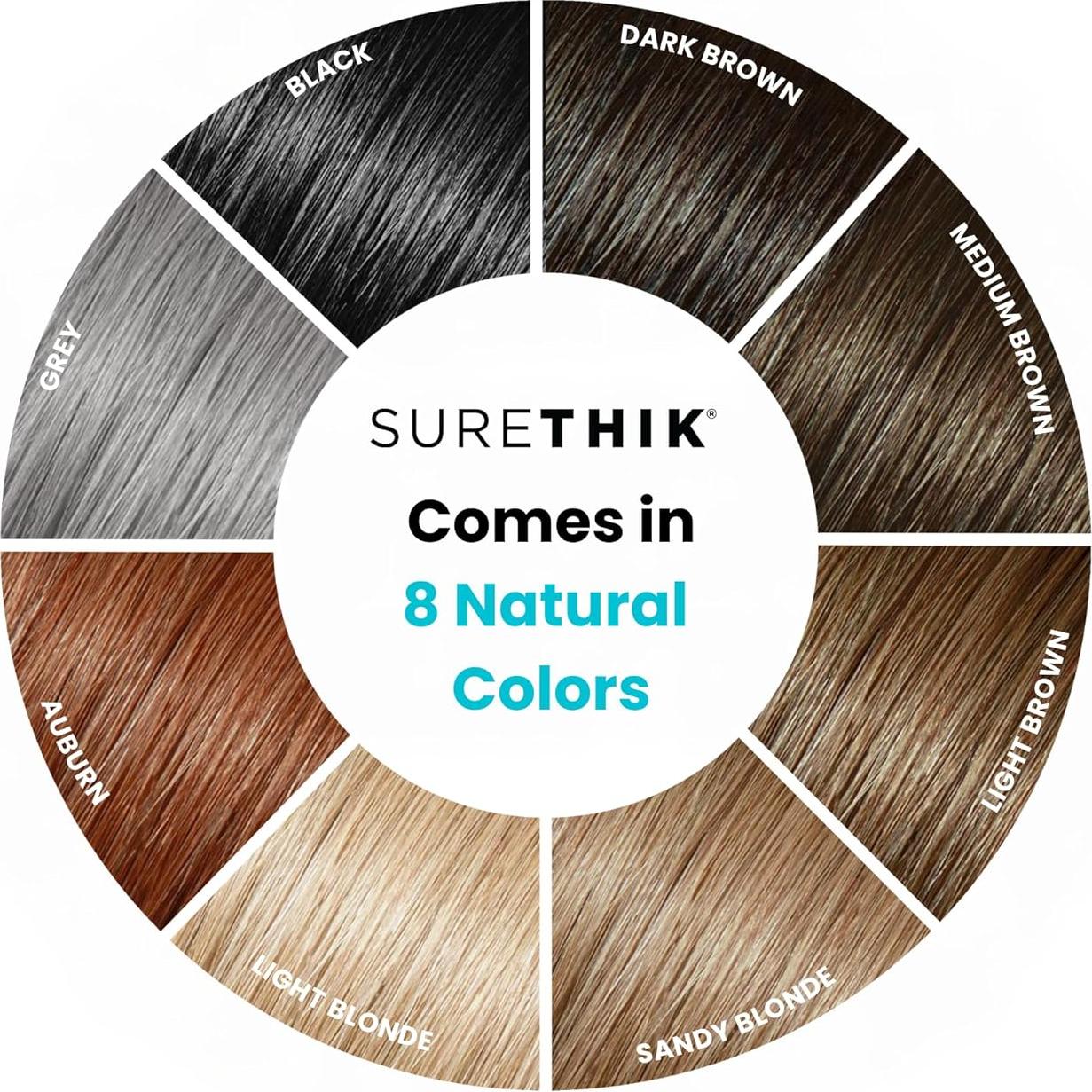 Paquete Fibra para Cabello SureThik - 15g + Spray 90ml