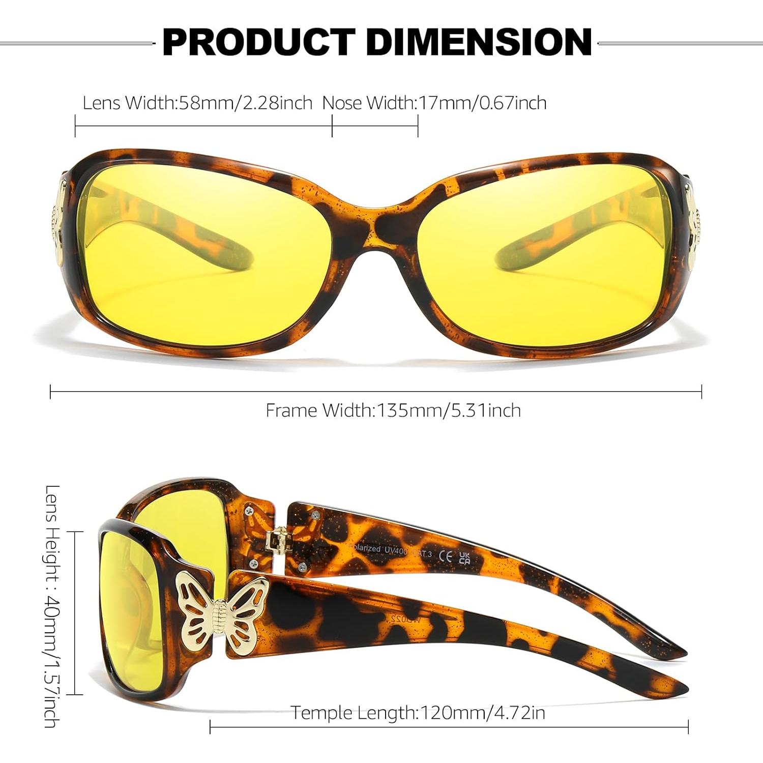 Gafas de Conducción Nocturna IGNAEF Amarillas Polarizadas