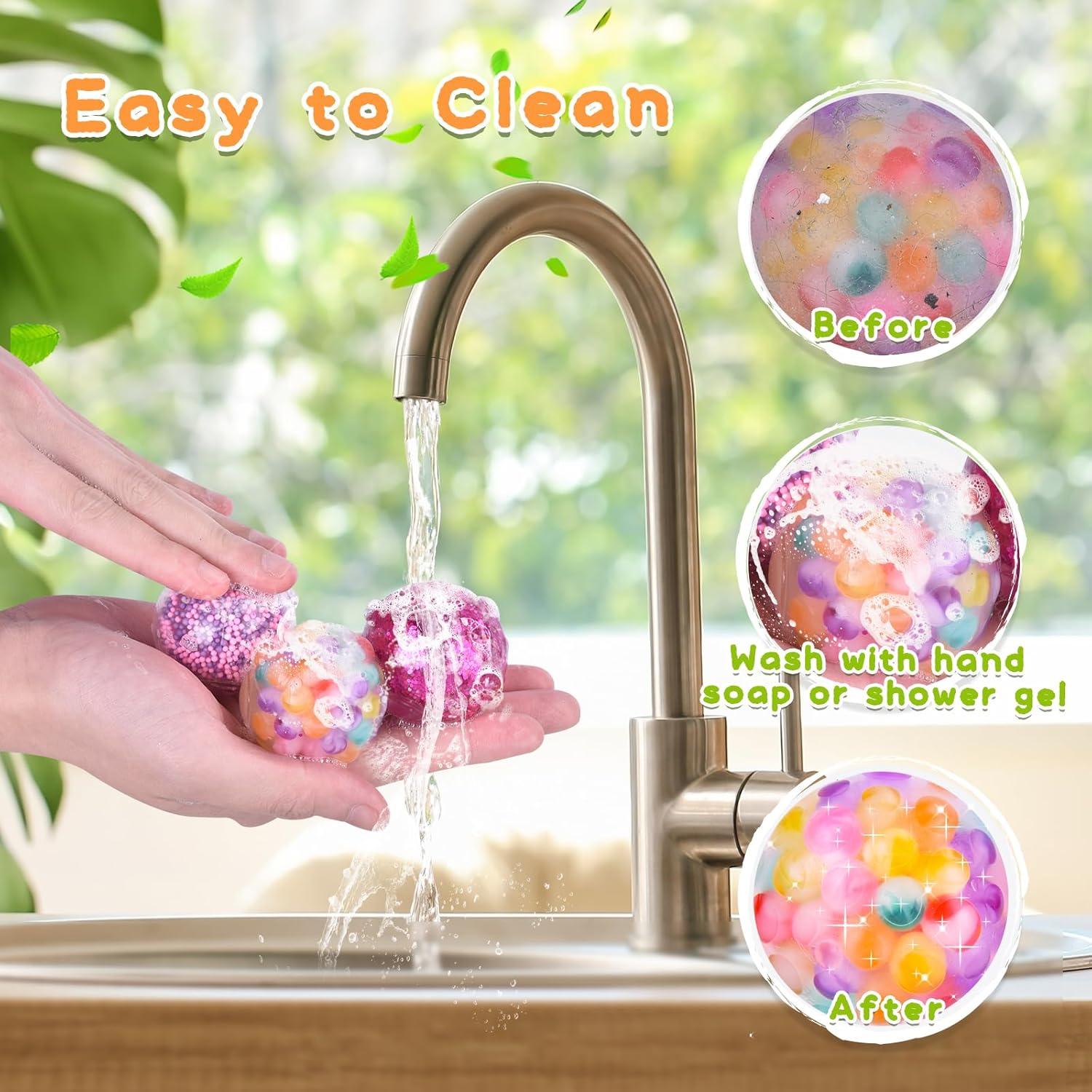 Pelotas Antiestrés Squishy LEEHUR - Paquete de 14 Unidades