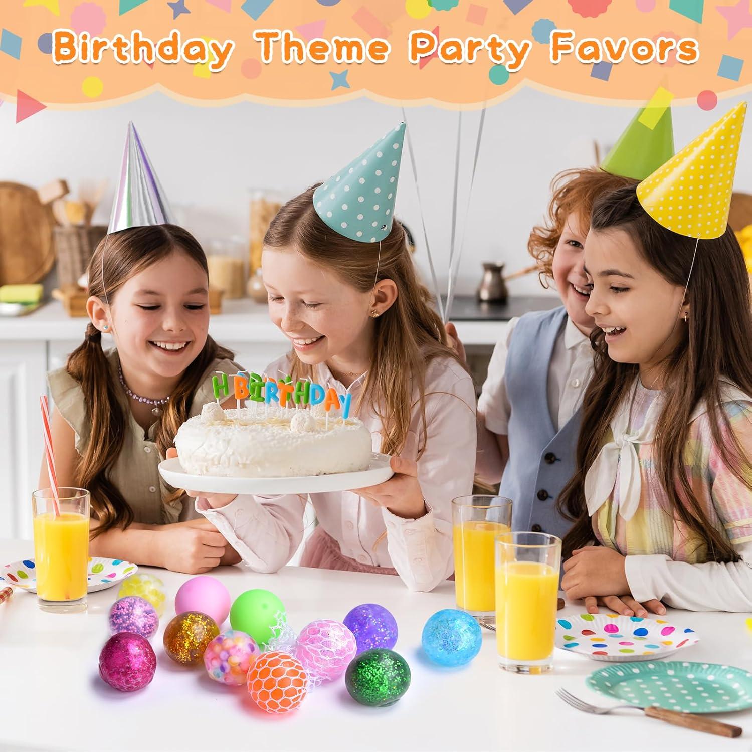 Pelotas Antiestrés Squishy LEEHUR - Paquete de 14 Unidades