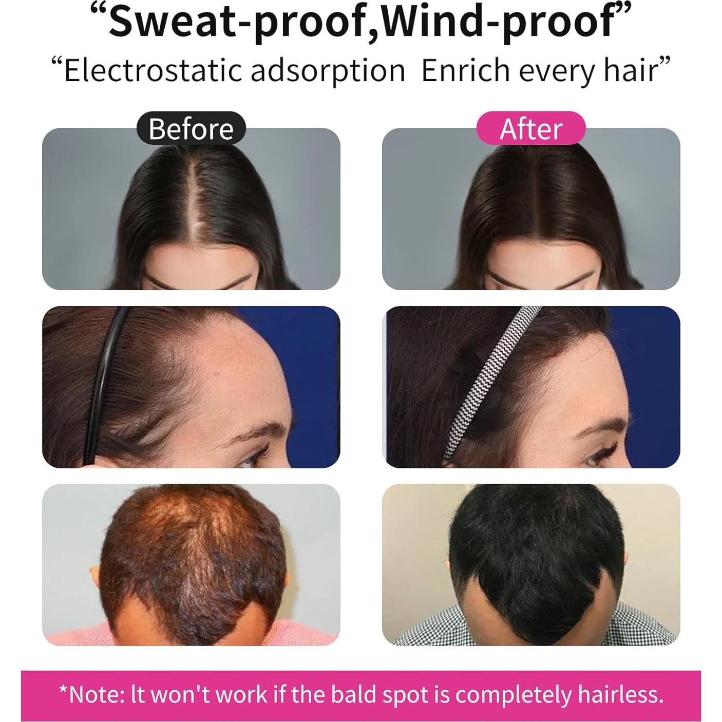 Fibras para Cabello SEVICH 100g - Marrón Oscuro - Natural