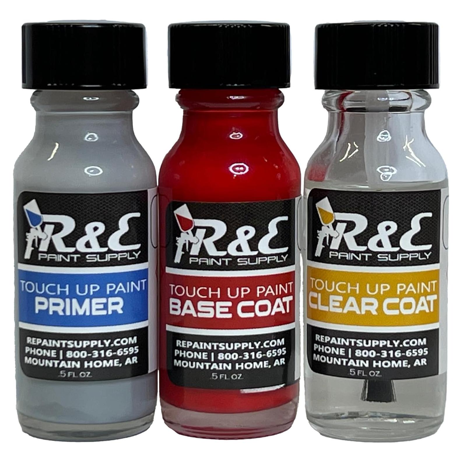 Pintura Automotriz R&E WA9789/14 Gris Claro Kit de Reparación 3 Pzas