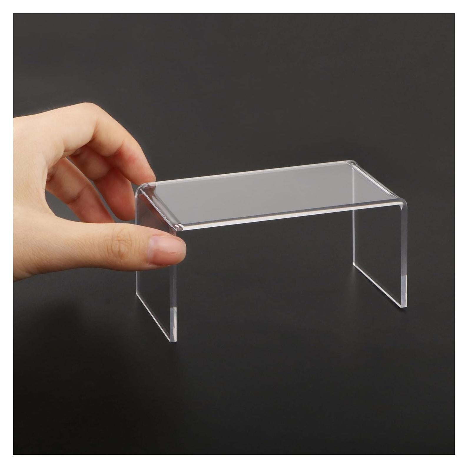 Mesa de Café Miniatura 1:12 Cutemini Acrílico Transparente