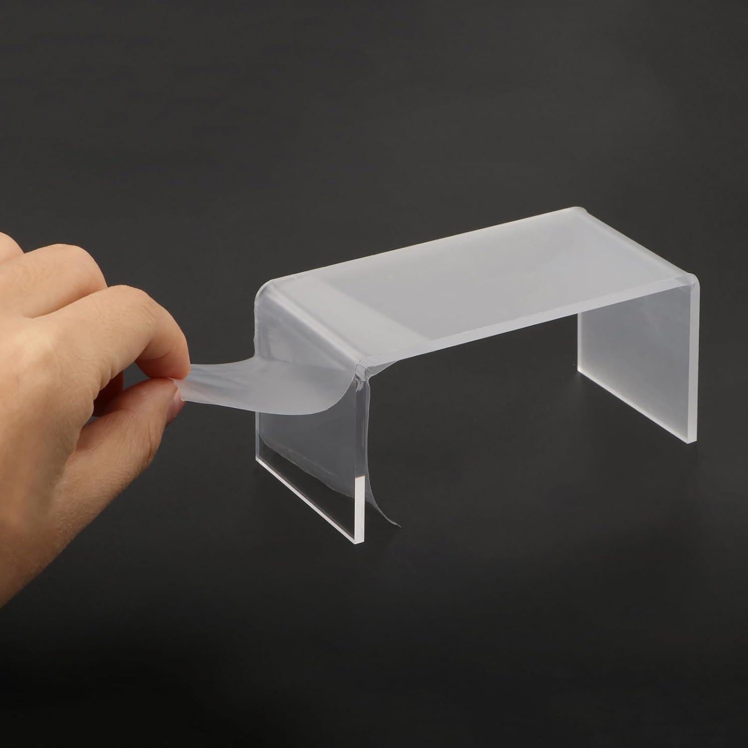 Mesa de Café Miniatura 1:12 Cutemini Acrílico Transparente