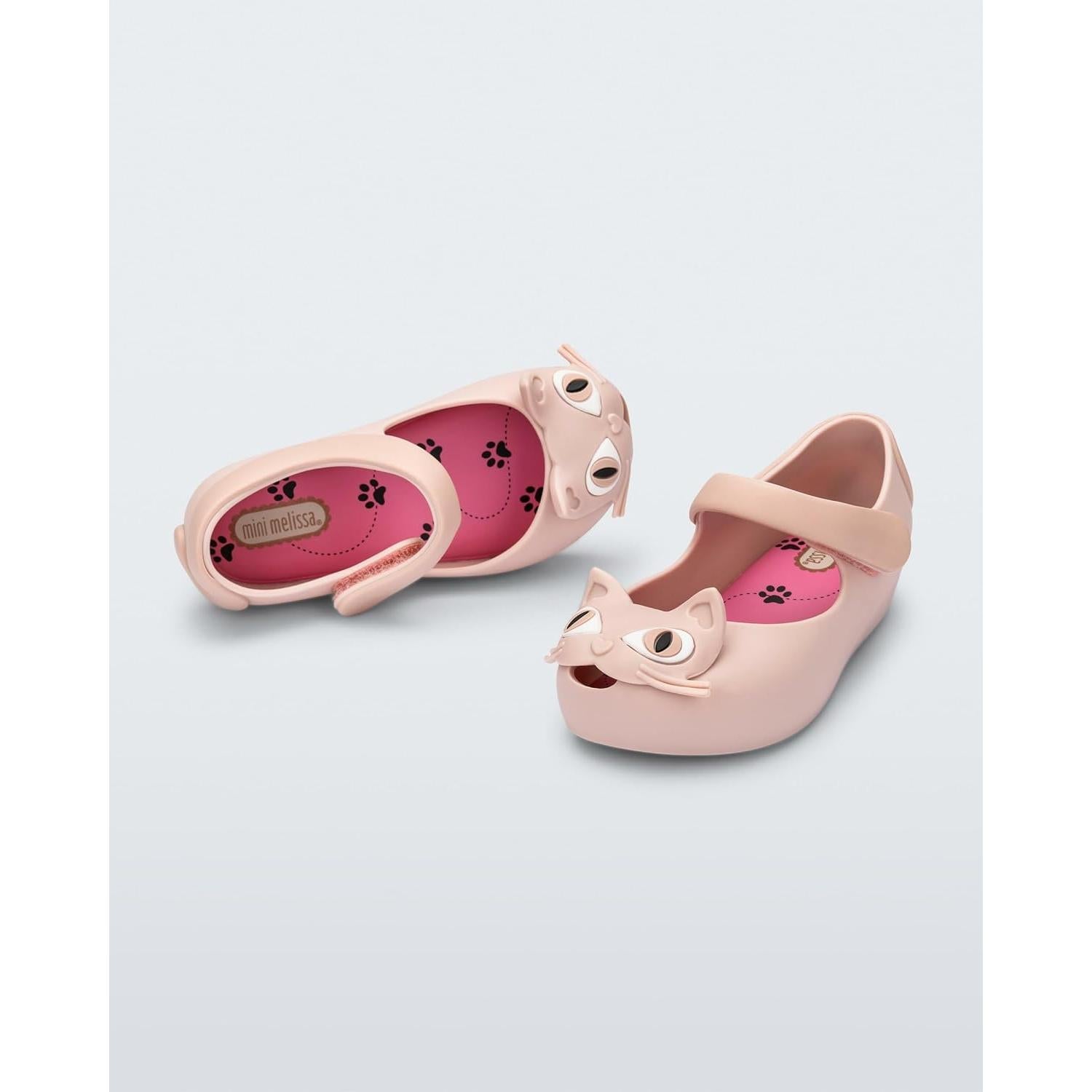 Zapatos Mary Jane Mini Melissa Ultragirl II Niña 10 Rosa Claro