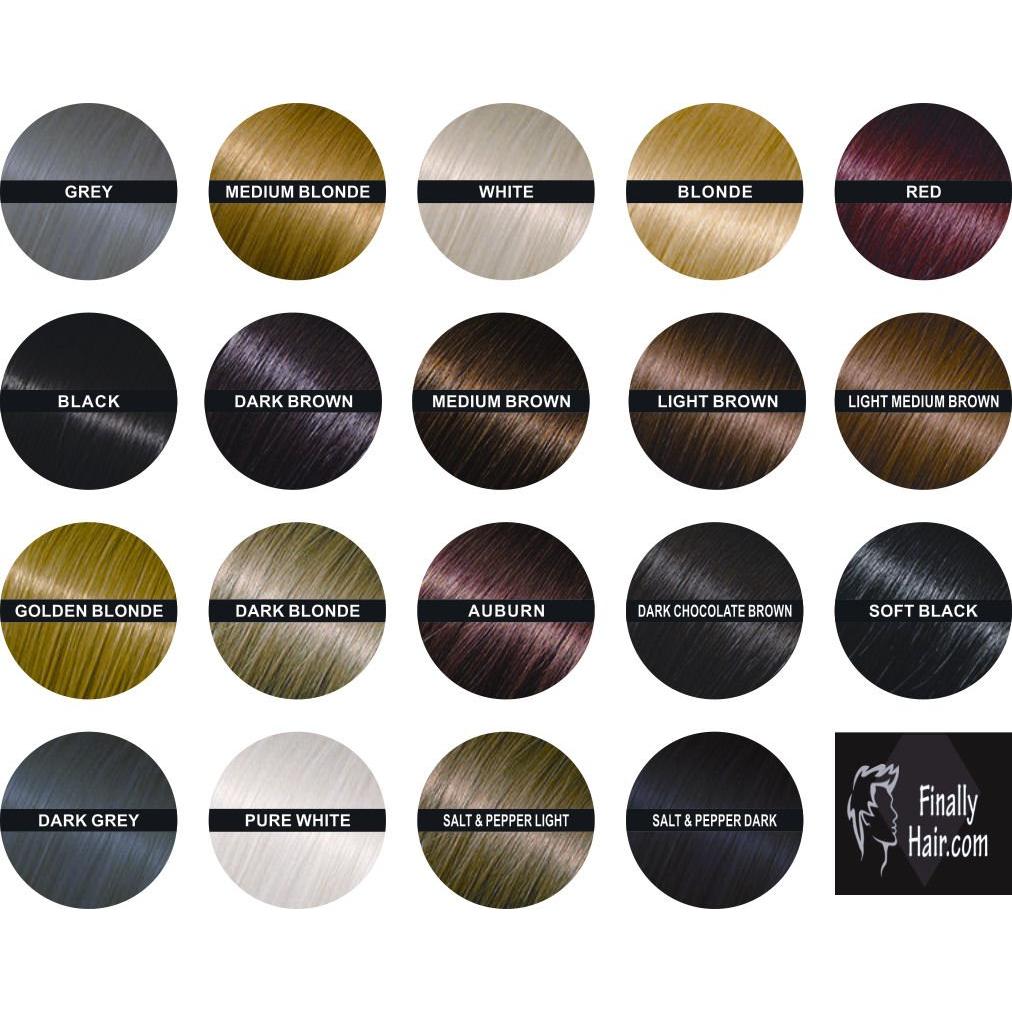 Fibras para Cabello Finally Hair Marrón Oscuro 28g